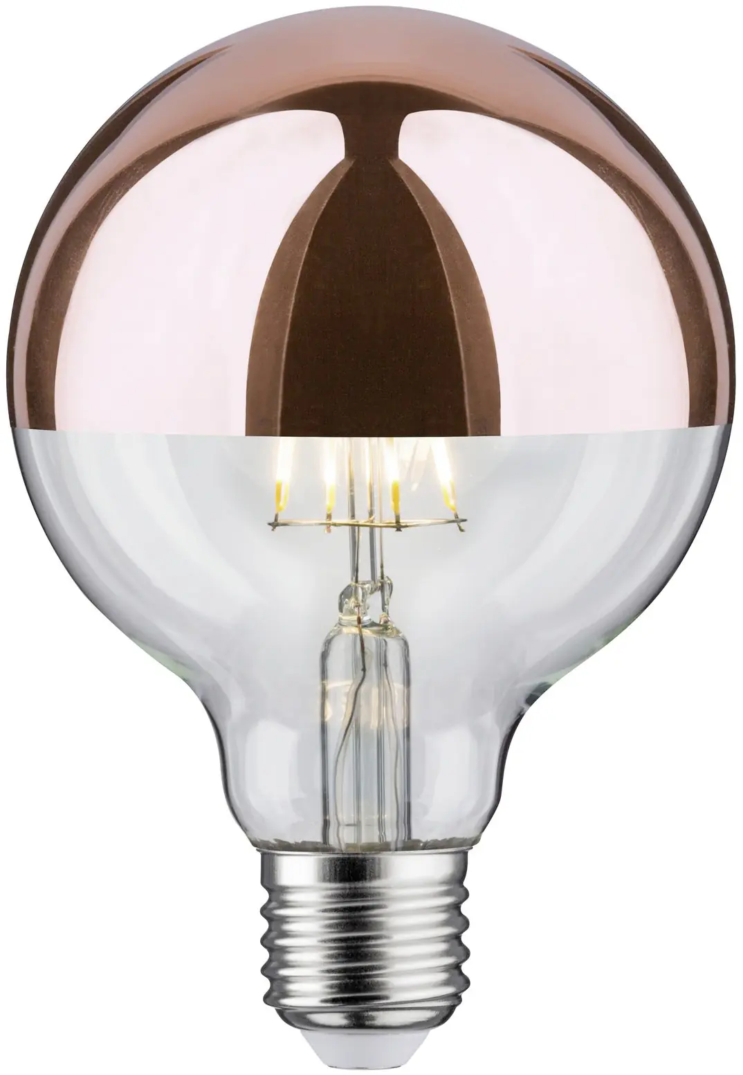 Paulmann LED Leuchtmittel Modern Classic Edition E27 G95 klar-kupfer 6,5 W