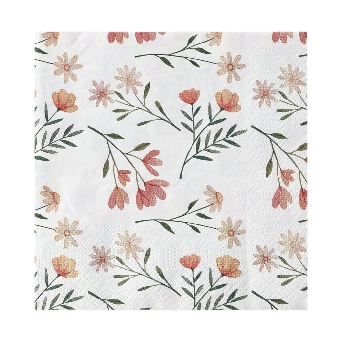 Eglo Servietten Blümchen Mahuli bunt 16,5 x 16,5 cm - 20er Pack