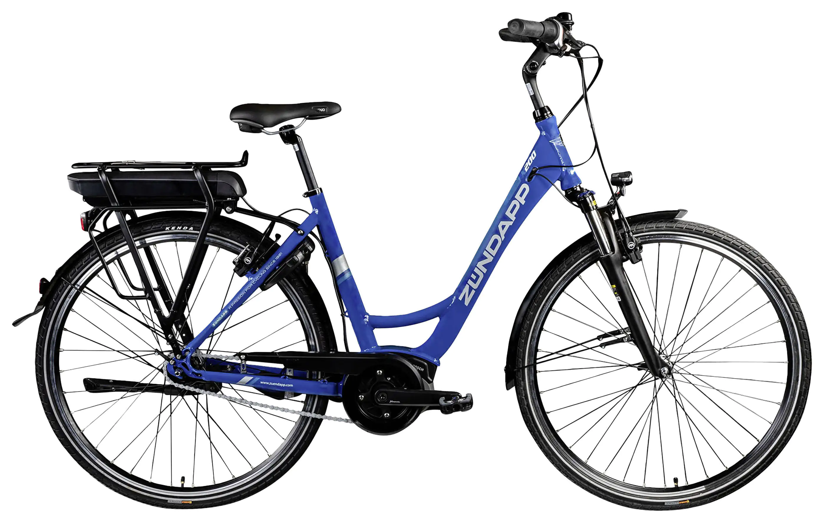 Zündapp E-Bike City X200 28 Zoll 7-Gang 400 Wh blau