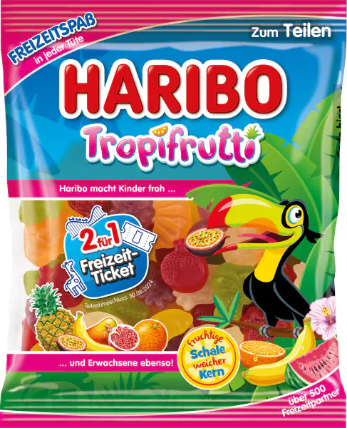 Haribo Fruchtgummi Tropi Frutti 175 g