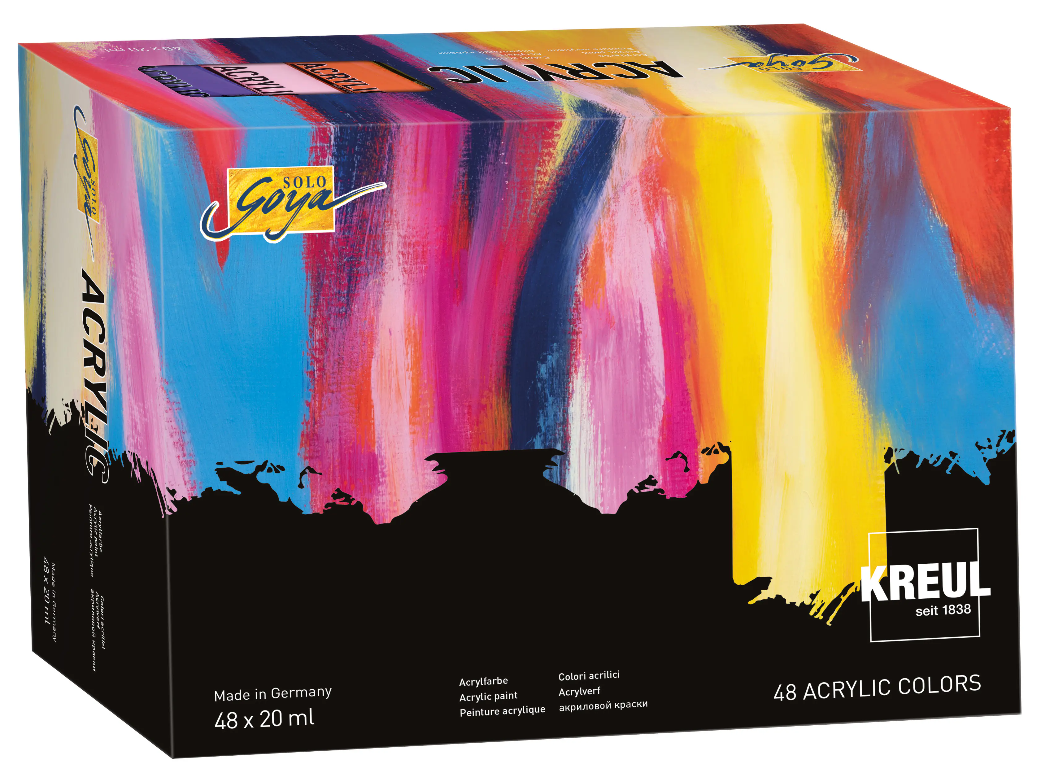 Kreul Solo Goya Acrylic Tuben 48 x 20 ml  Kreul Solo Goya Acrylic Tuben 48 x 20 ml