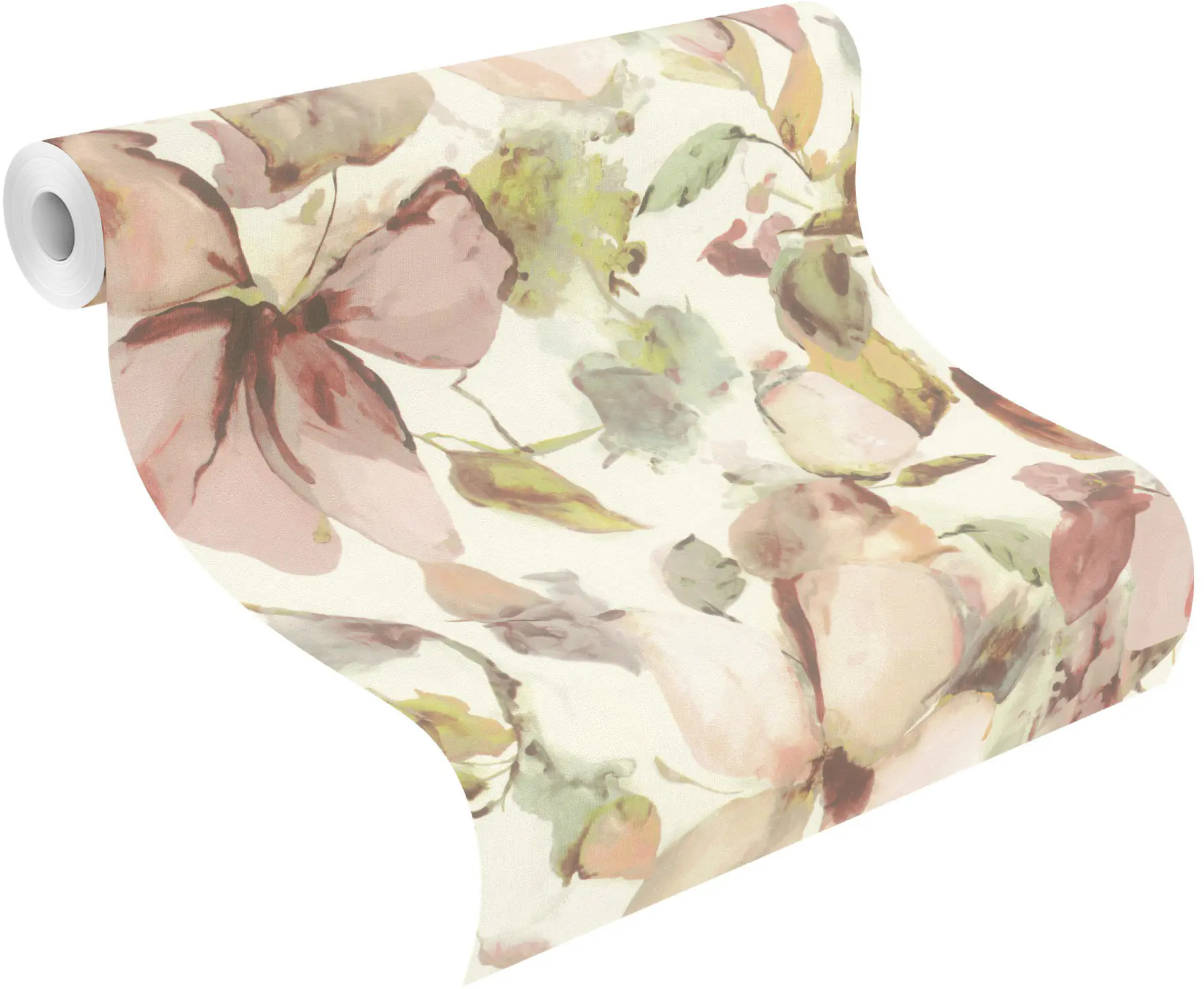 Rasch Vliestapete Aquarellblüten Florentine IV bunt 10,05 x 0,53 m 