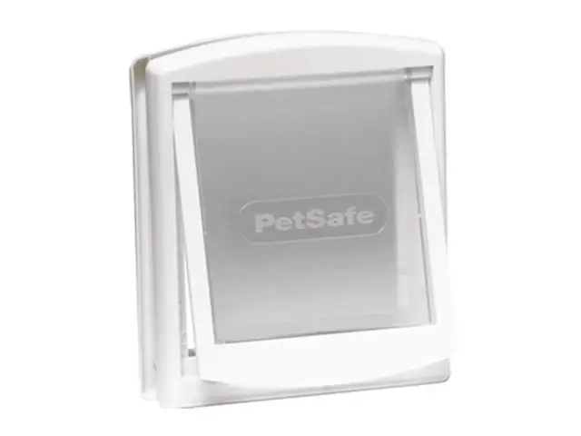 Nobby Katzentür 715 Staywell PetSafe weiß/transparent 63,6 x 19,8 cm