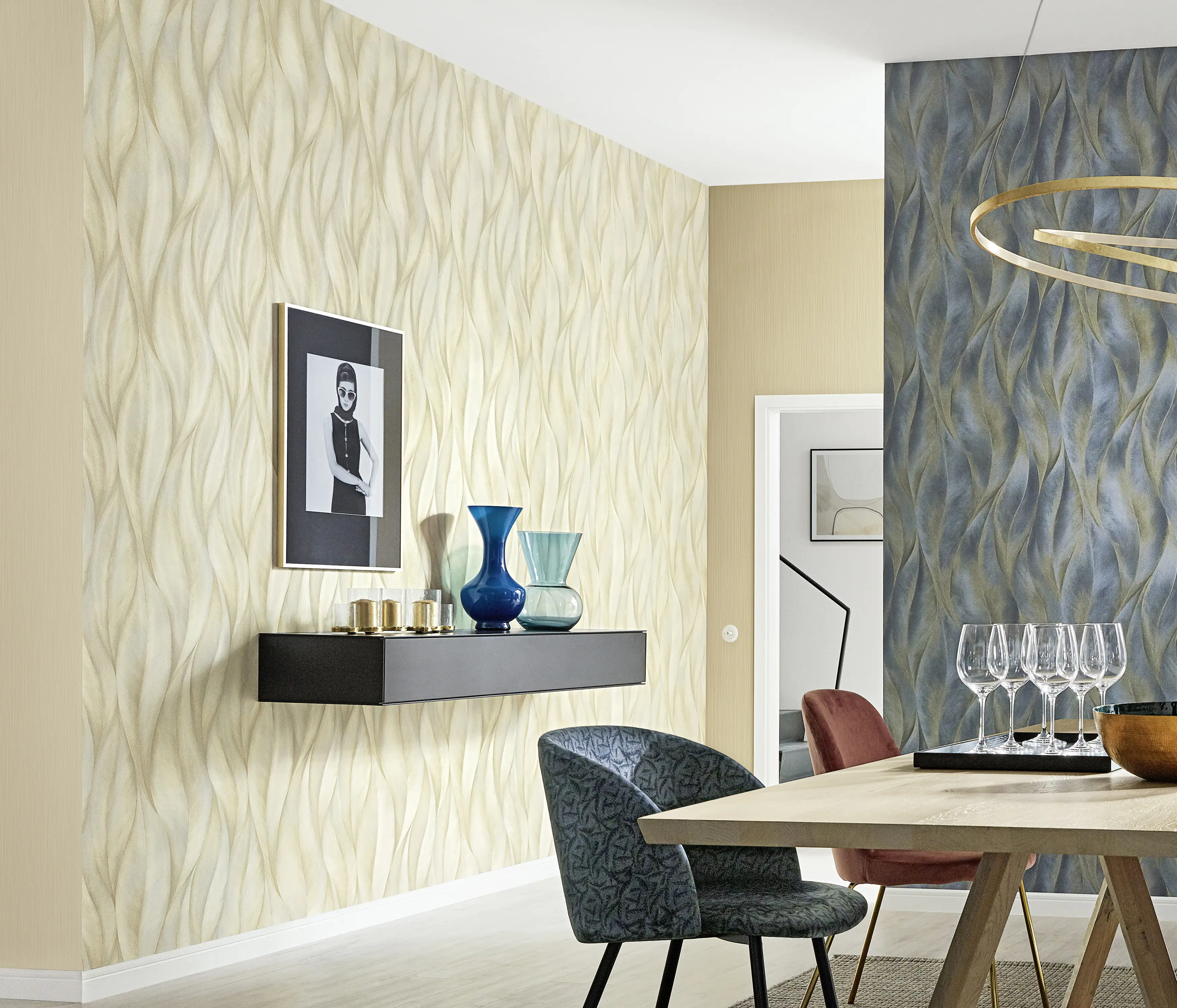 4002790210368_2 Guido Maria Kretschmer Vliestapete 10148-14 Fashion For Walls floral creme 10,05 x 0,53 m