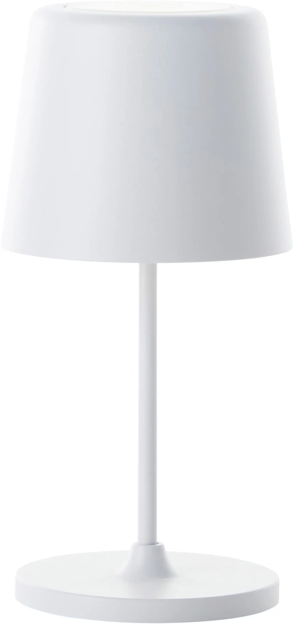 Brilliant LED Akku-Tischlampe Kaami 37 cm dimmbar USB-Kabel weiß warmweiß
