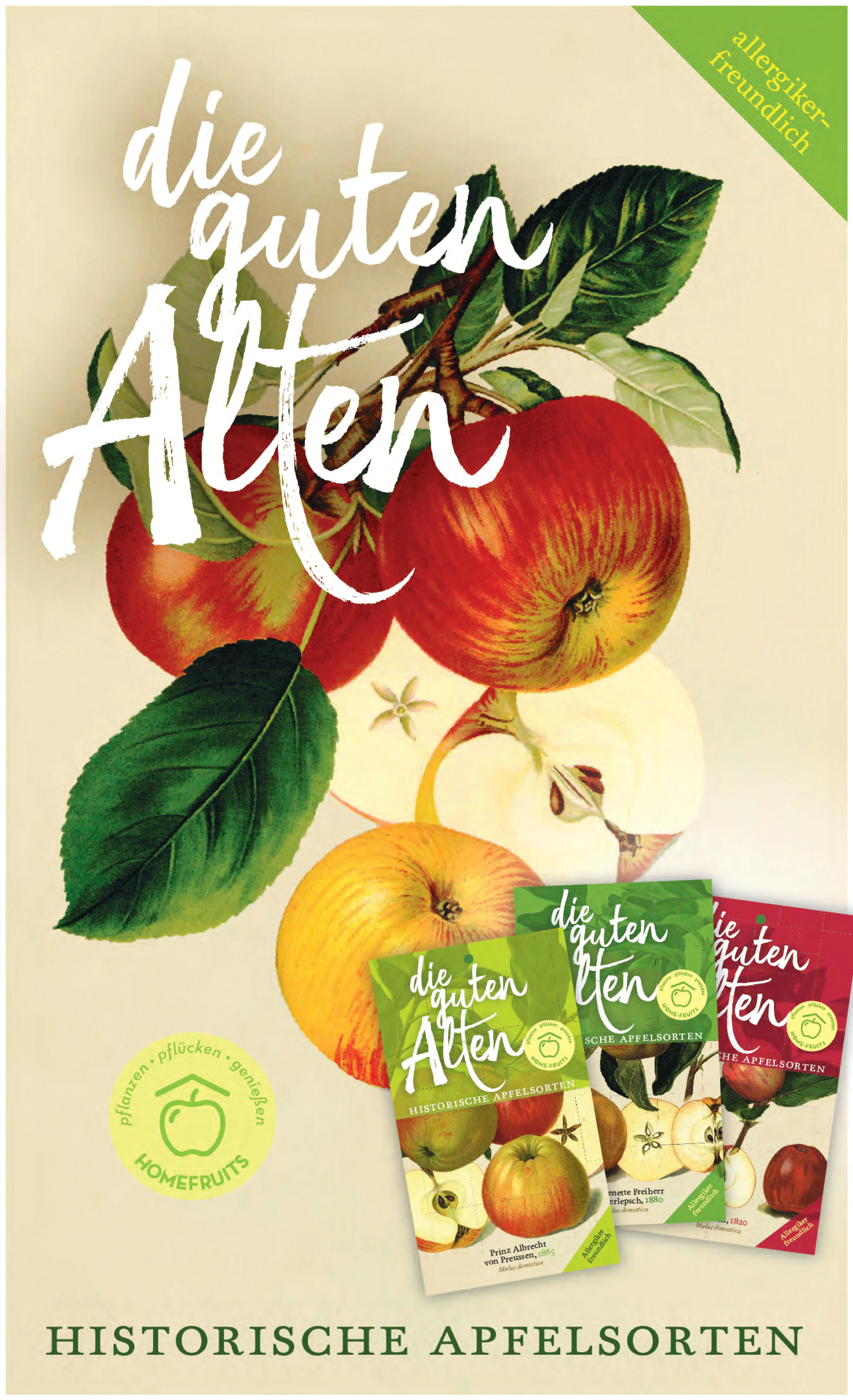 Apfelbaum in Sorten 10 L Container