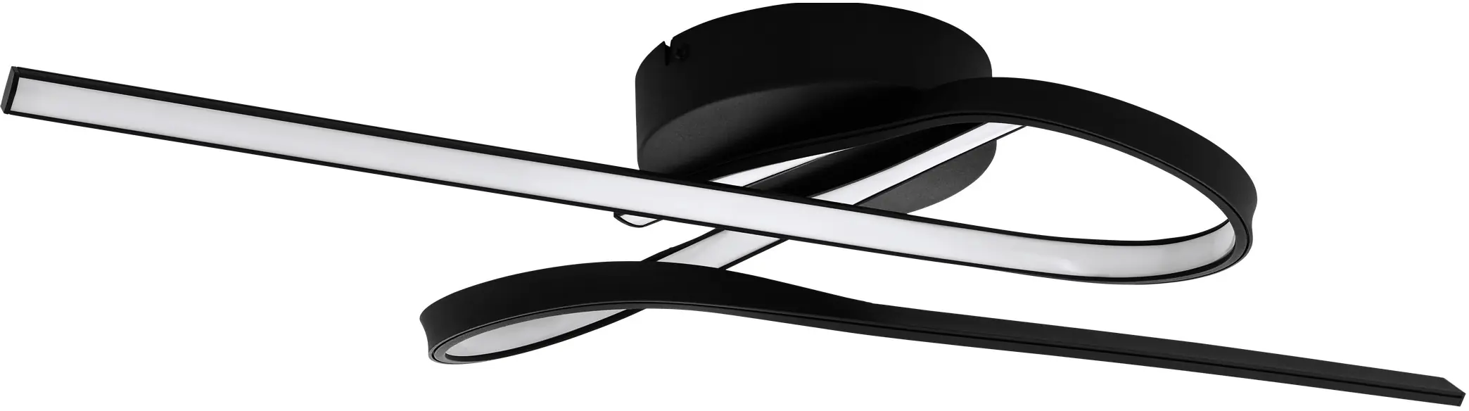 Eglo Led Deckenleuchte Selvina 1 schwarz, 69 x 28 cm