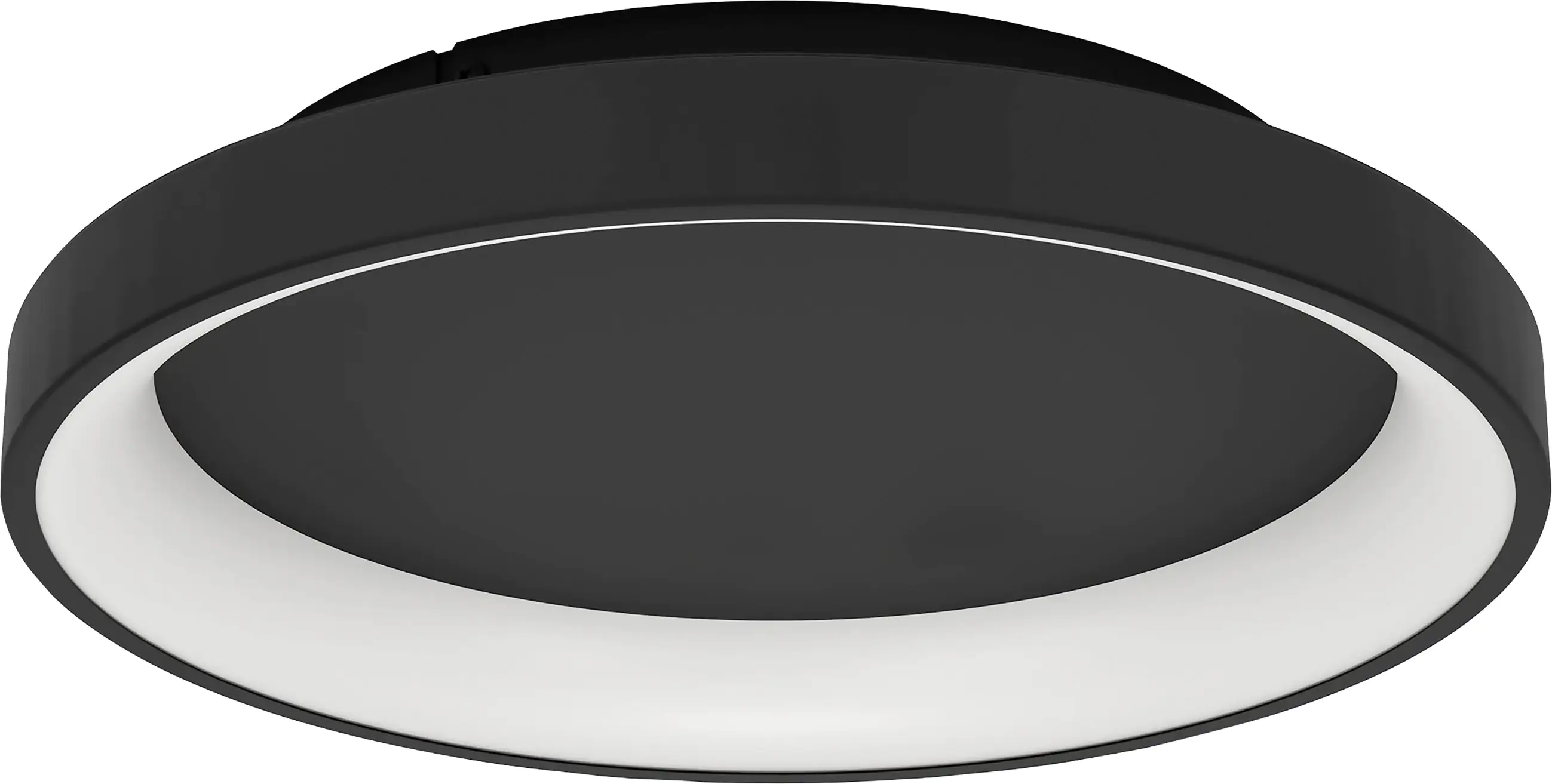 Eglo LED Deckenleuchte Loretello schwarz Ø 35 cm TW 