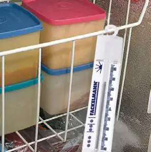 Fackelmann Kühltruhenthermometer Skala ca. minus 50° bis plus 40°