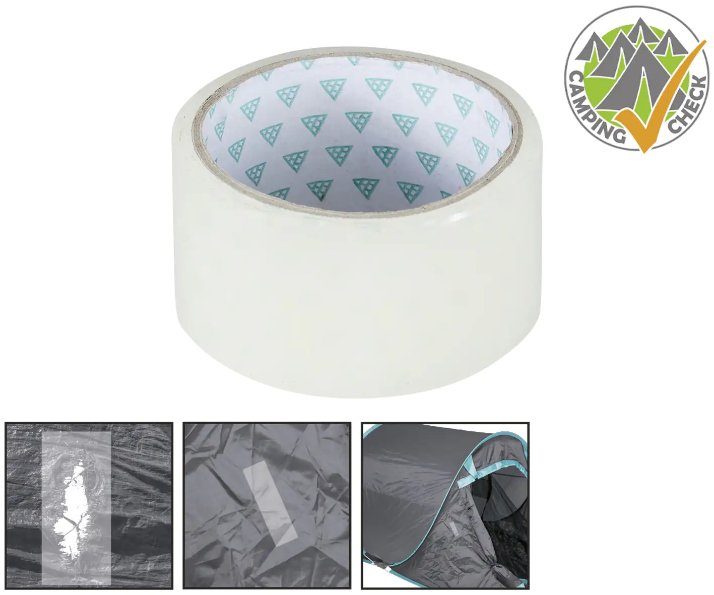 Happy People Zelt-Reparatur-Klebeband 10 m x 4,8 cm