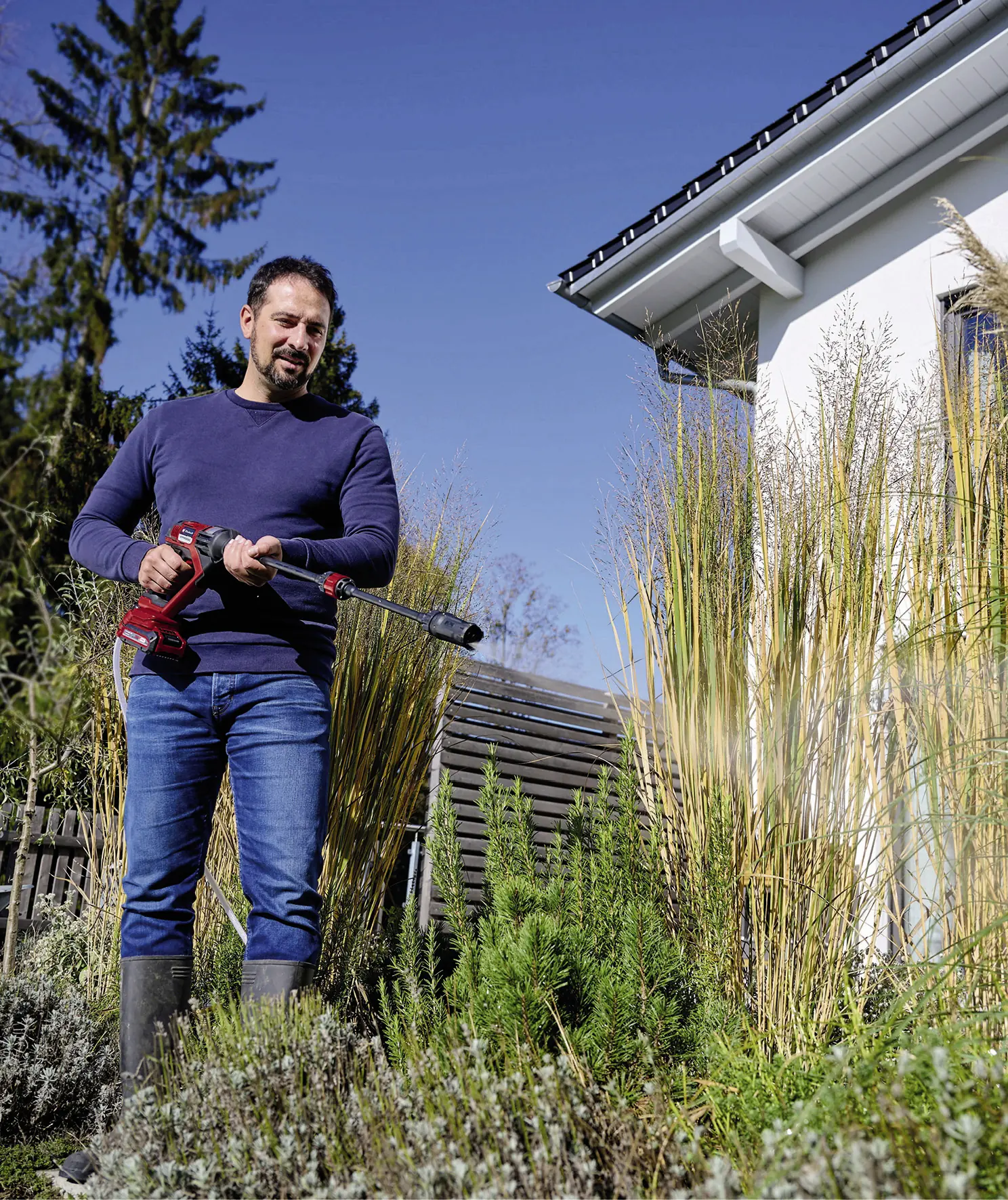 Einhell Akku-Druckreinigerpistole HYPRESSO 18/24-1