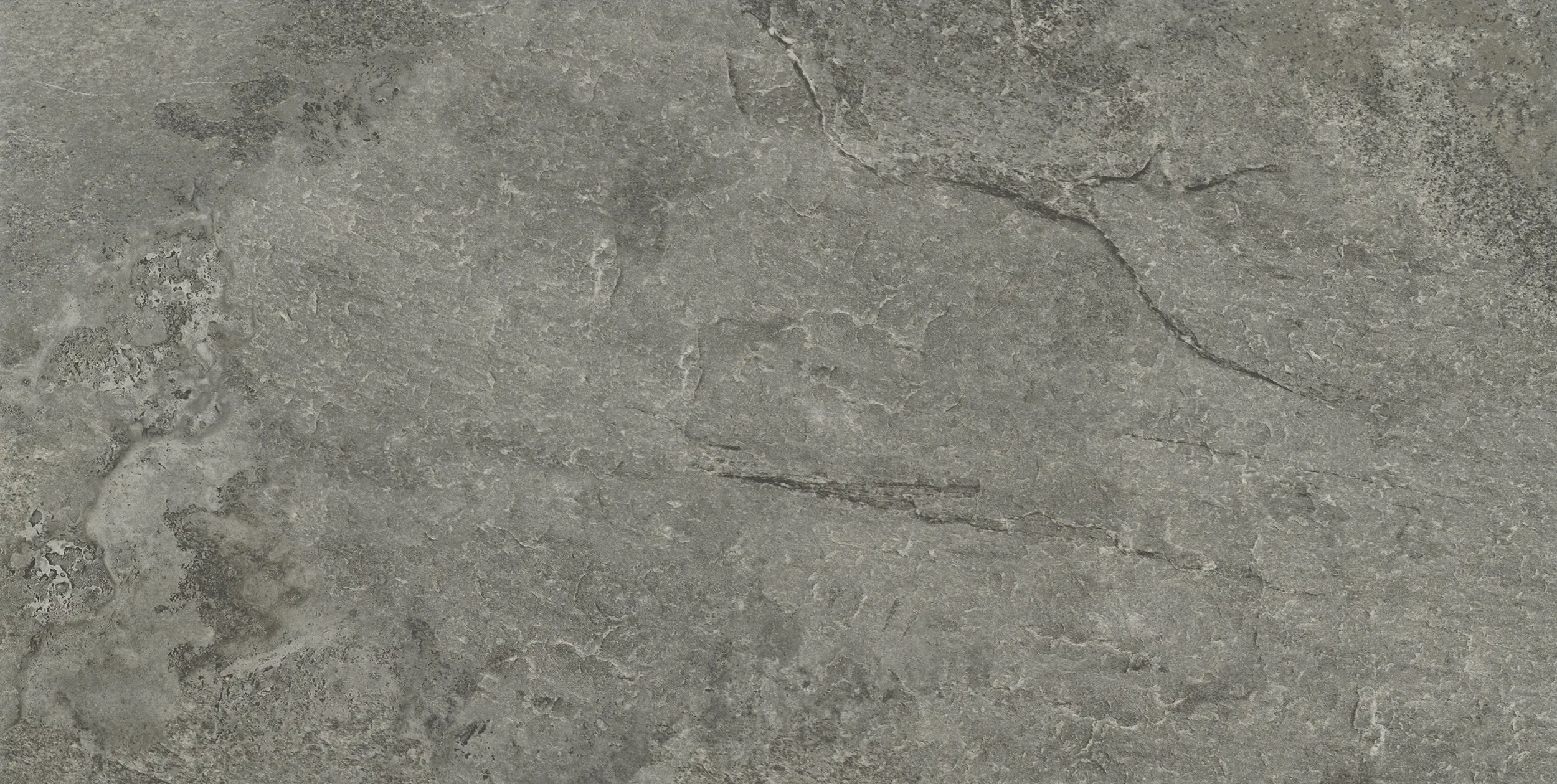 Bodenfliese Feinsteinzeug Roccia 31 x 62 cm antracite
