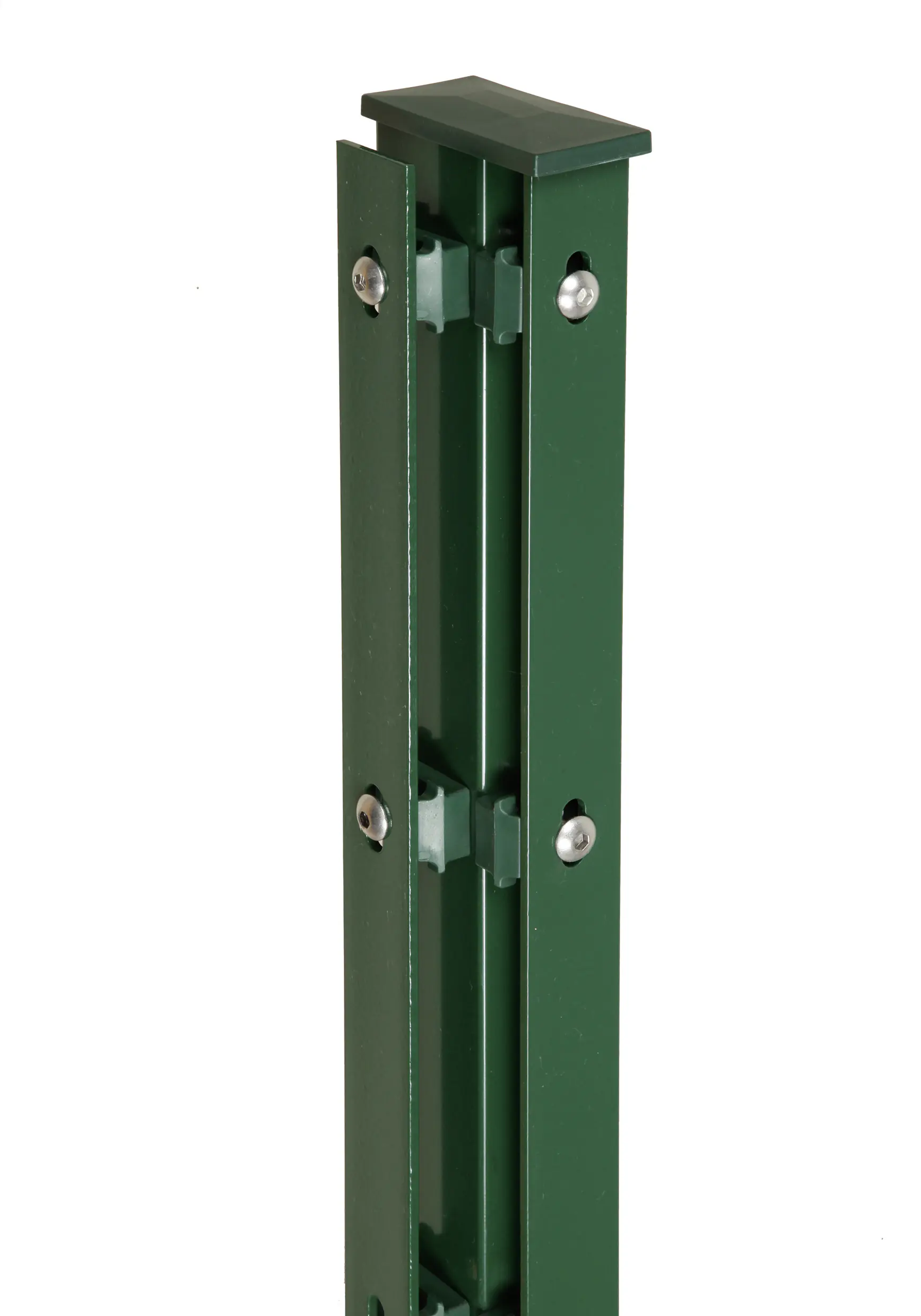 Floraworld Zauneckpfosten Premium 220 x 6 x 4 cm moosgrün