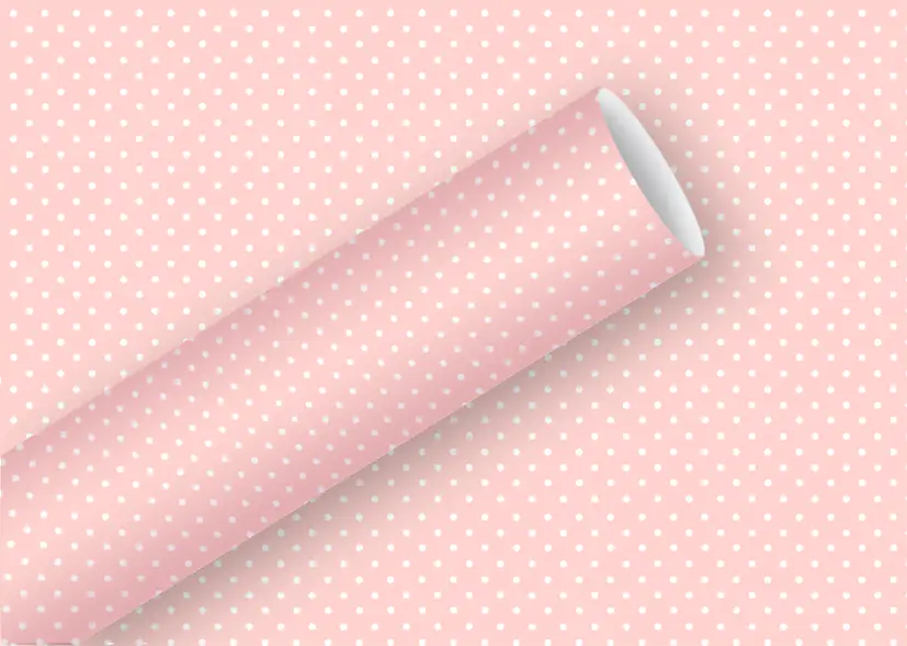 4014995359513 Braun & Company Geschenkpapier Kollektion Lulu hellrosa 2 m x 70 cm