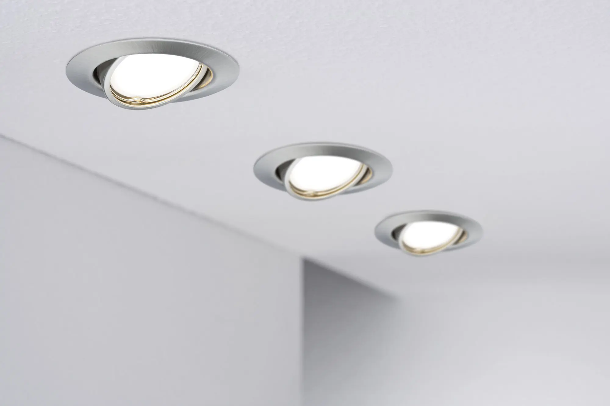Paulmann LED Einbauleuchte Base 5W warmweiß  Eisen