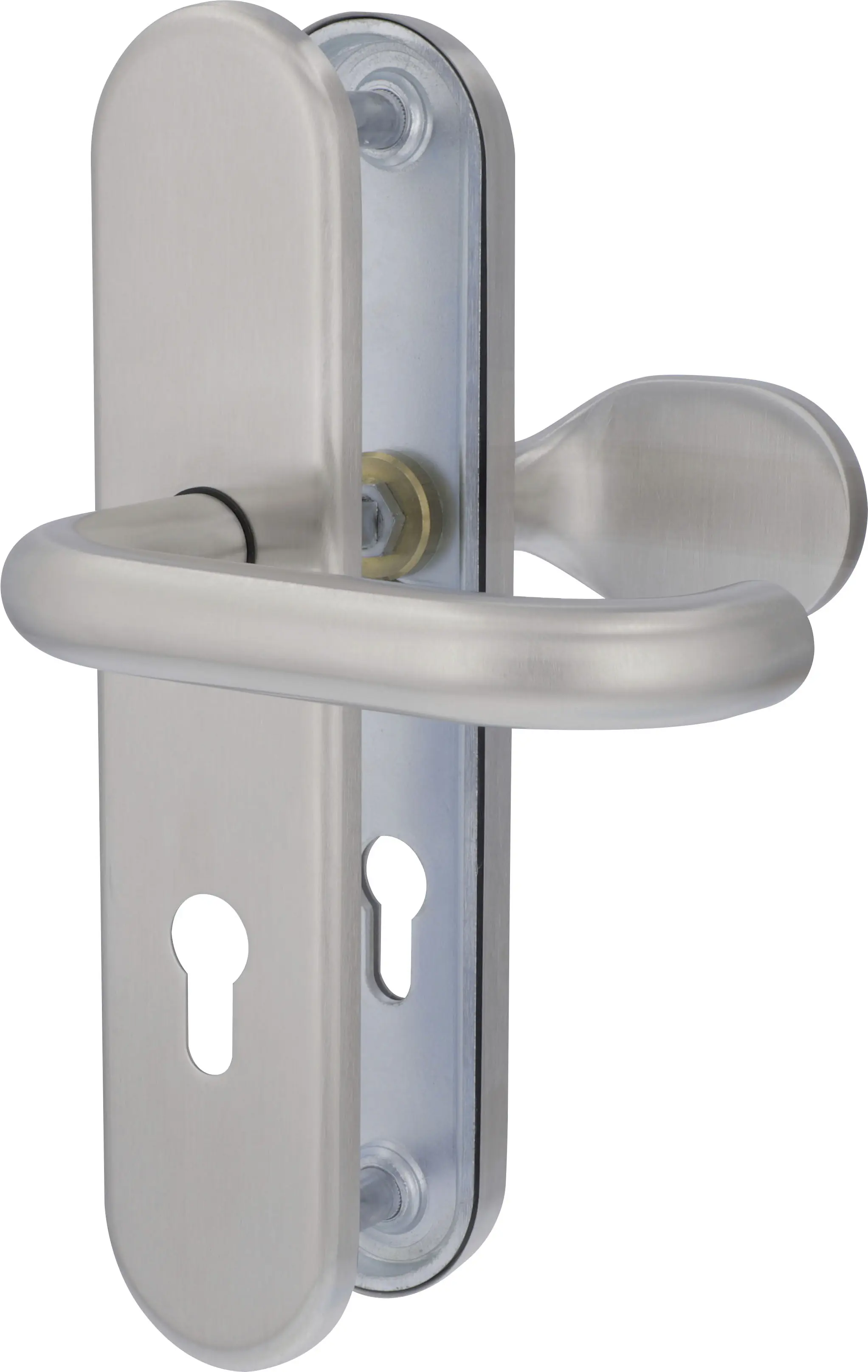 Südmetall Türgriff-Garnitur Schutzbeschlag Toronto PZ Edelstahl satiniert silber 