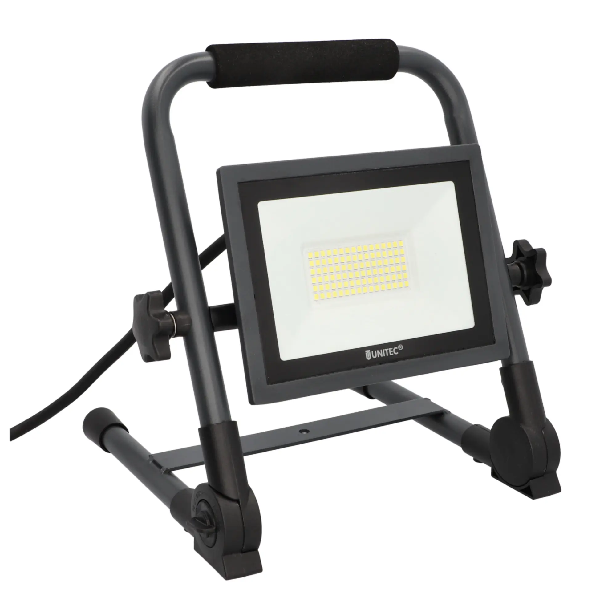 UniTec LED Baustrahler anthrazit tragbar 35 W 4250 lm 