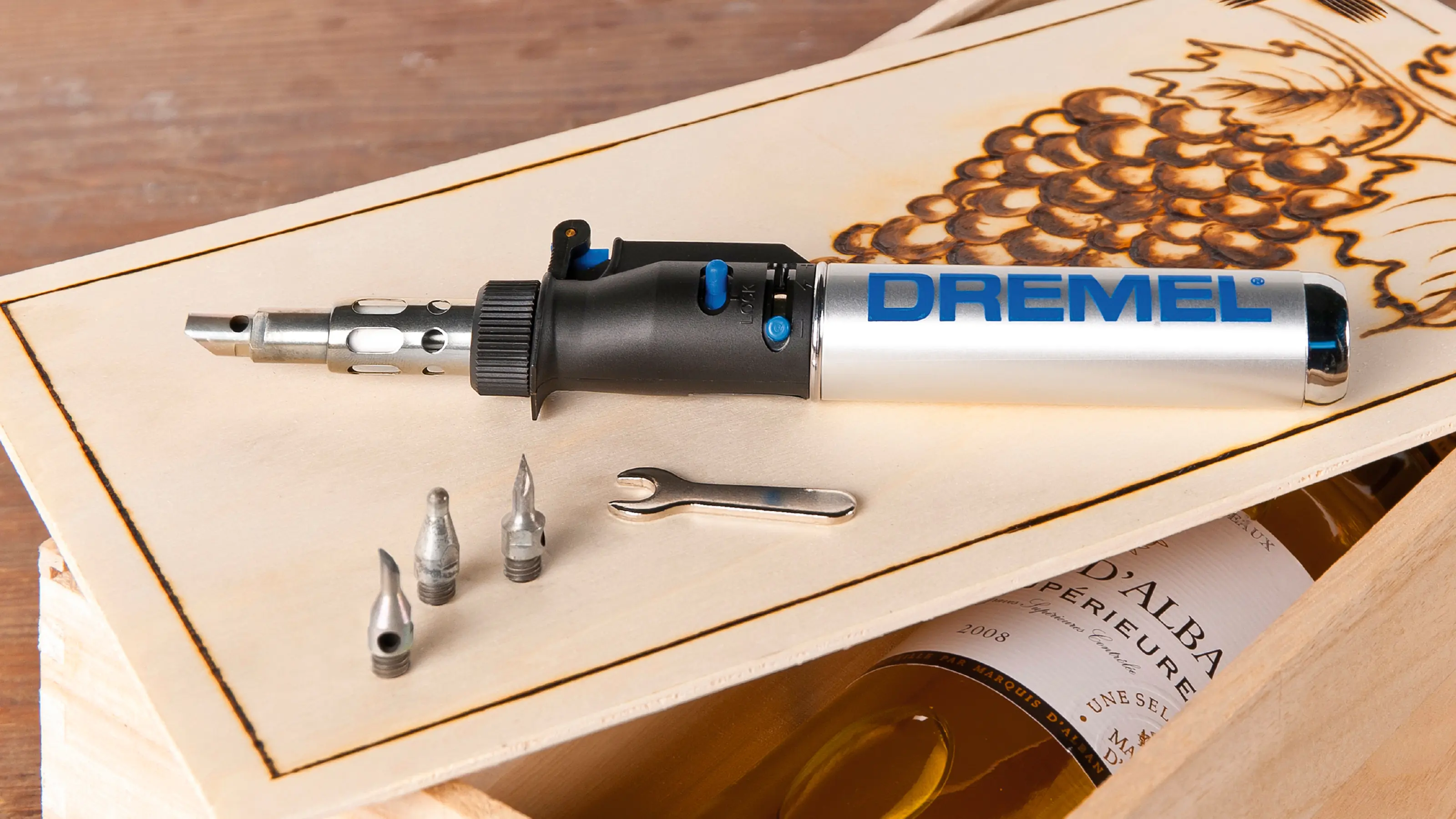 Dremel Lötkolben-Set 2000-7 Versatip 1200 °C
