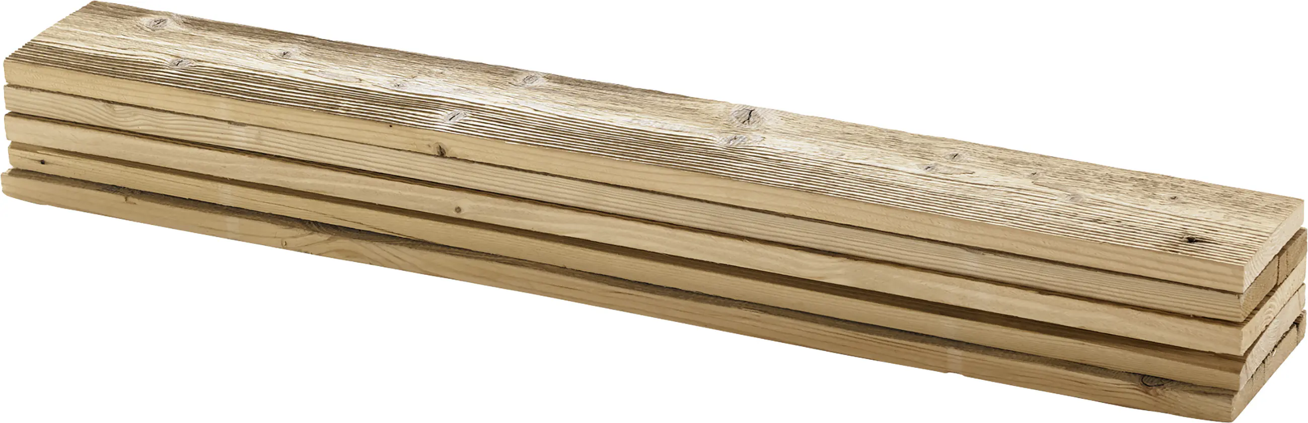 Altholzbretter Fichte/Tanne/Kiefer Breite 13-16 cm x Länge 100 cm, 5 Stk