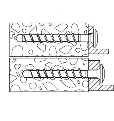 fischer Betonschraube UltraCut FBS II 6 x 40/ 5 Panhead - 2 Stück fischer Betonschraube UltraCut FBS II 6 x 40/ 5 Panhead - 2 Stück