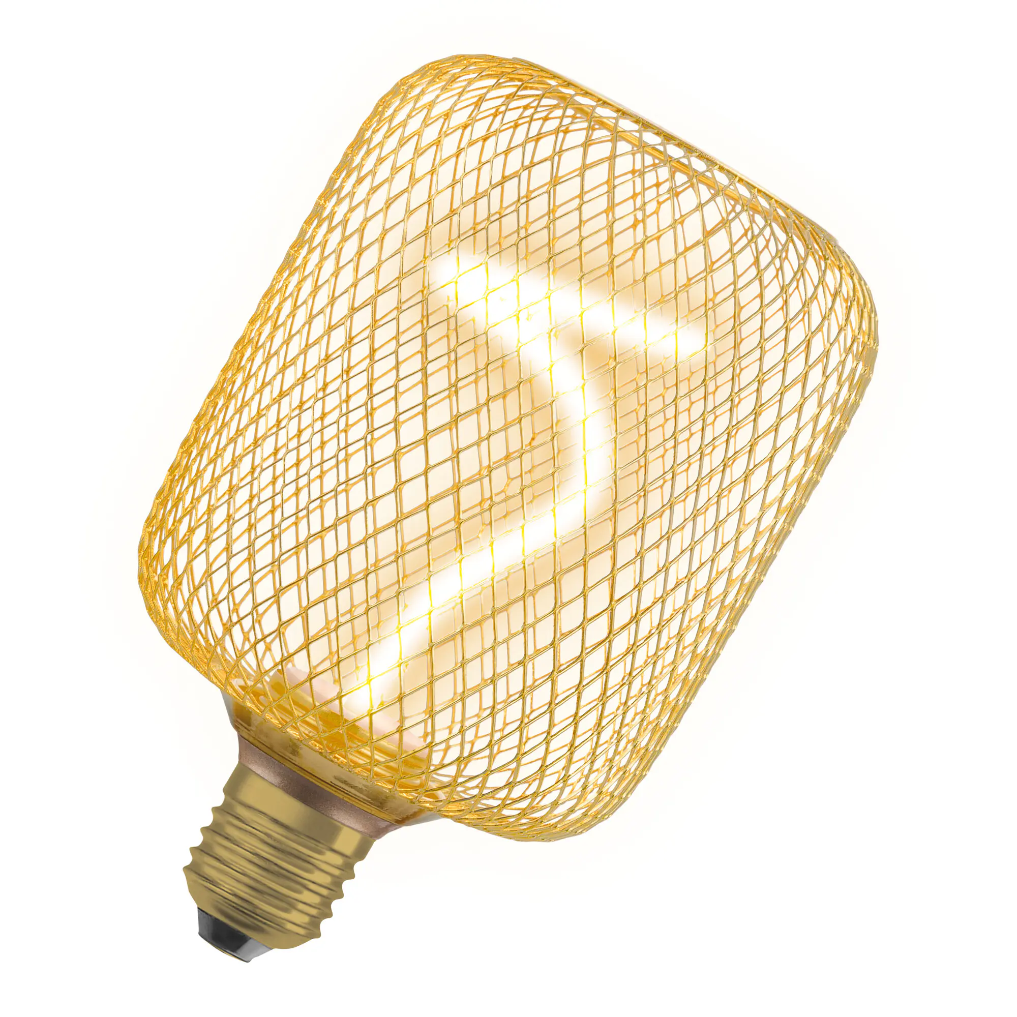 Osram LED Dekoleuchtmittel E27 Square Gold 3,5W dimmbar warmweiß Osram LED Dekoleuchtmittel E27 Square Gold 3,5W dimmbar warmweiß