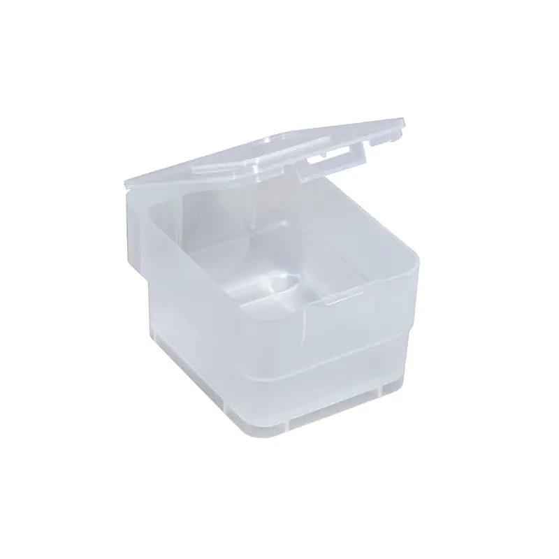 Allit Stapelbox EuroPlus D1 Klappdeckel transparent PP Allit Stapelbox EuroPlus D1 Klappdeckel transparent PP