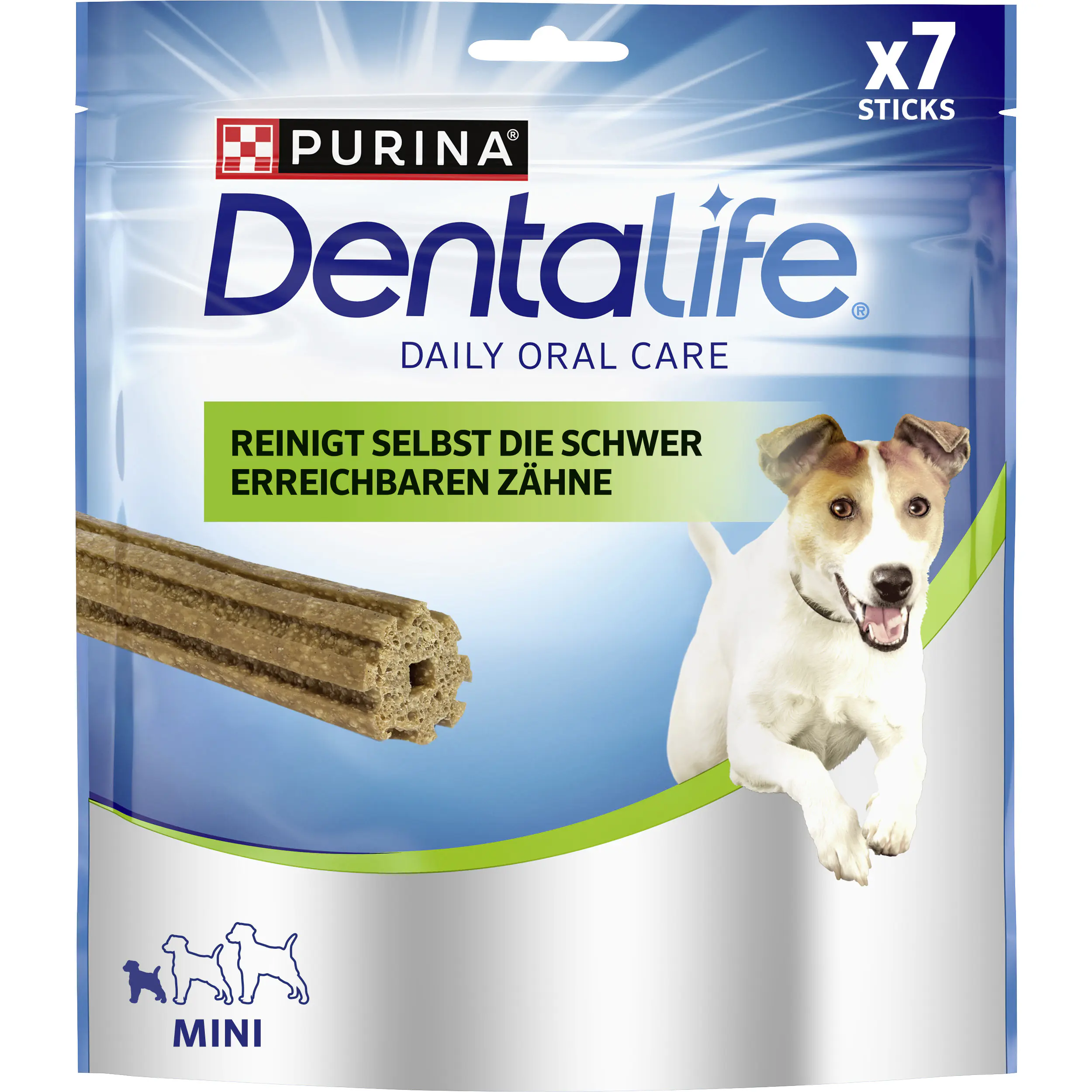 Purina DentaLife Mini Snacks für kleine Hunde 7 Sticks 115g