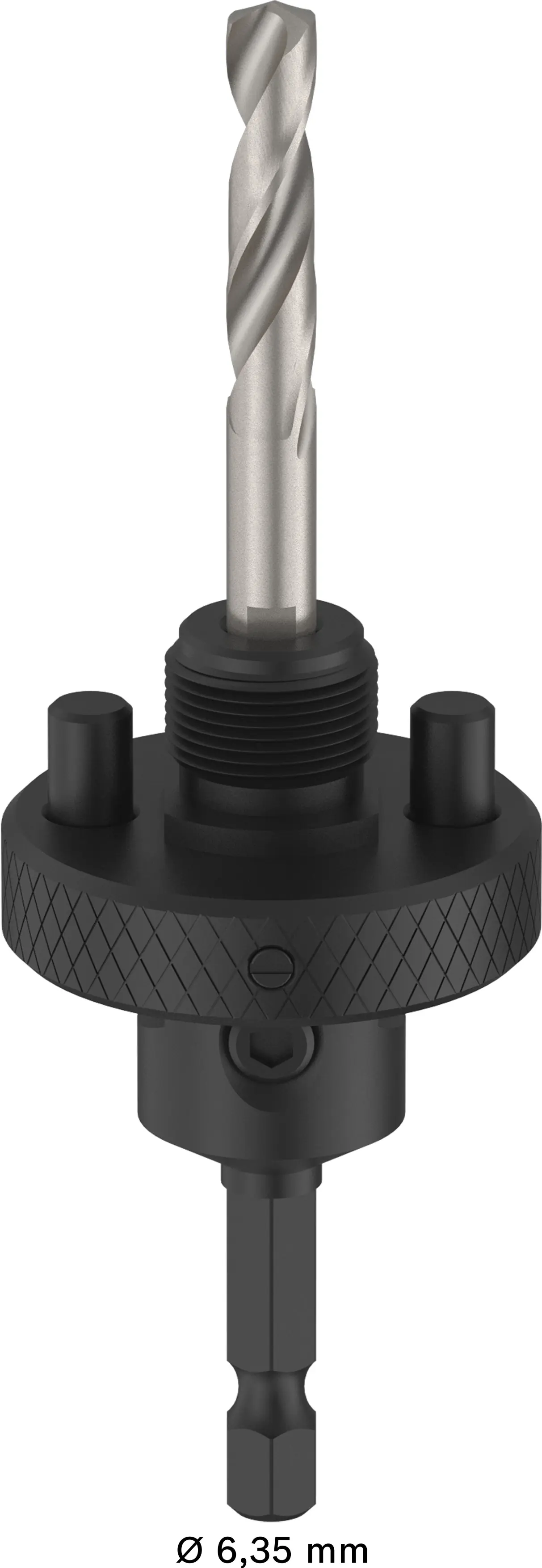 Bosch Sechskant-Lochsägenadapter mit Zentrierbohrer für Ø 32 bis 210 mm