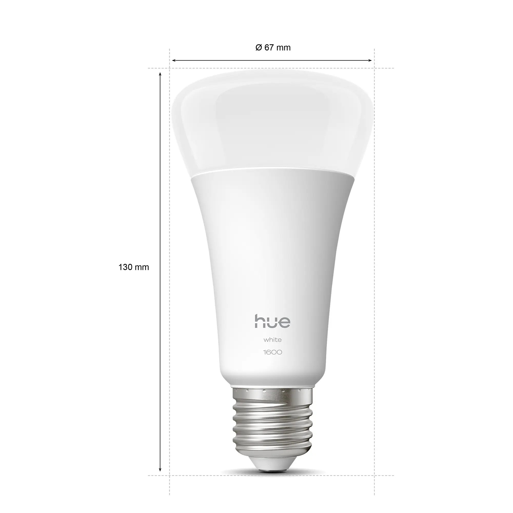 Philiph Hue Smart LED Leuchtmittel 13,5 W E27 warmweiß dimmbar 