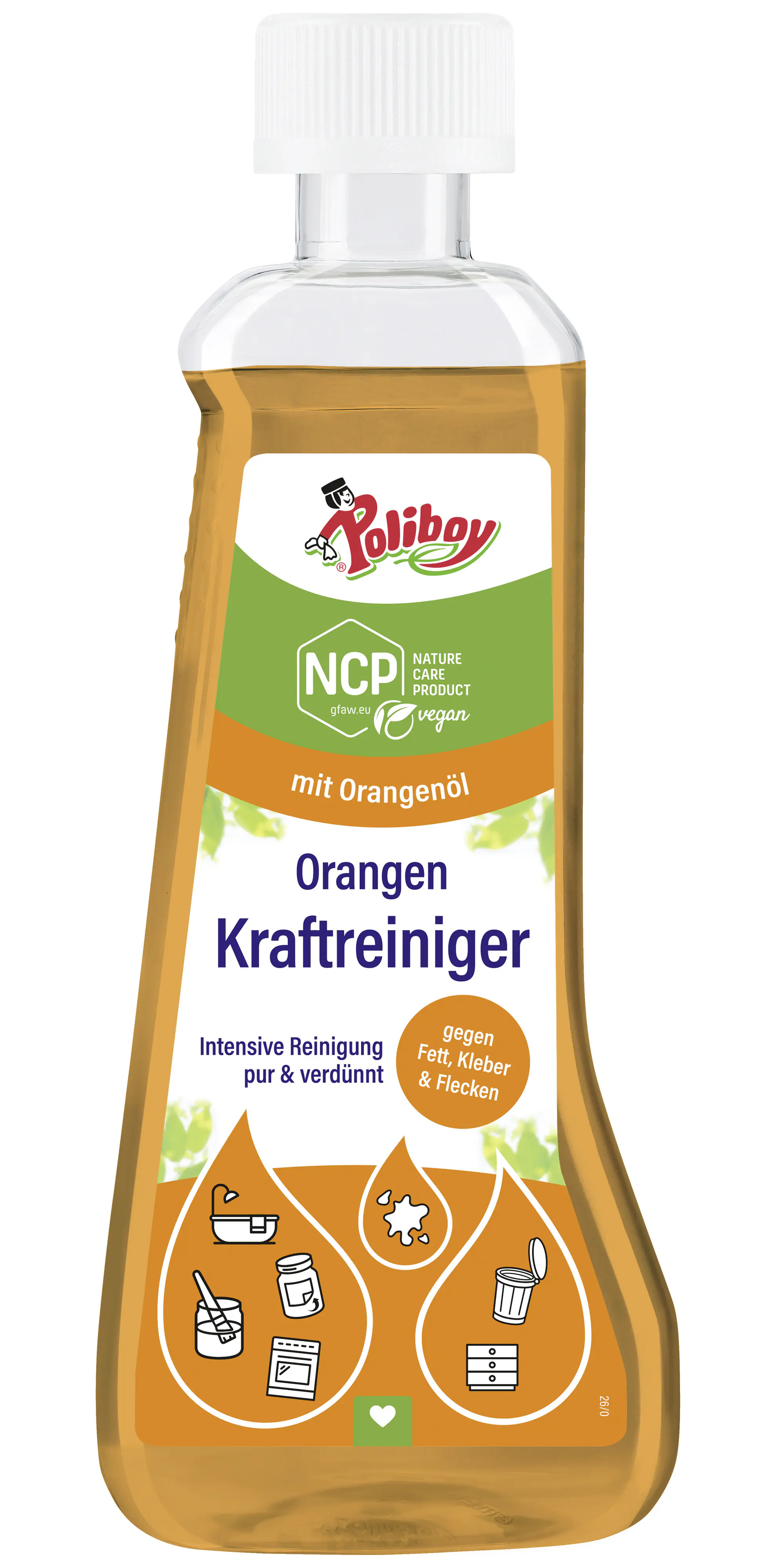 Poliboy Orangen Kraftreiniger Konzentrat 200 ml 