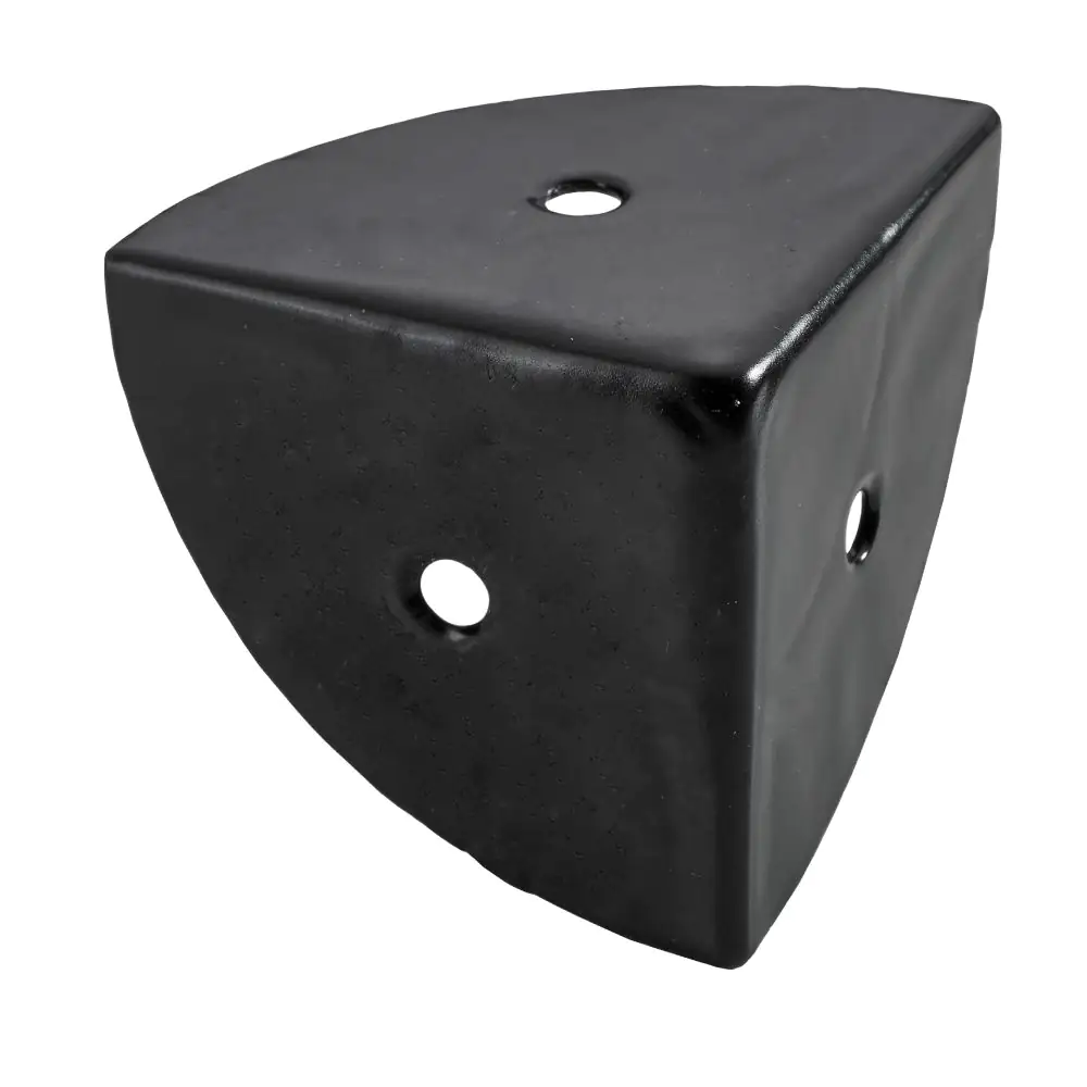 Hettich Kistenecke 36 x 36 x 36 mm schwarz - 1 Stück Hettich Kistenecke 36 x 36 x 36 mm schwarz - 1 Stück