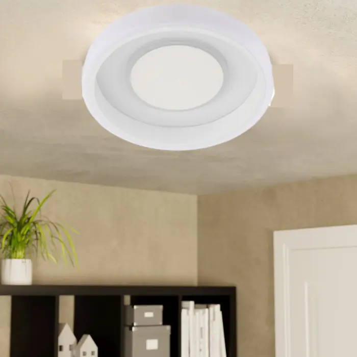 Eglo LED Deckenleuchte Corozalito weiß Ø 40 cm