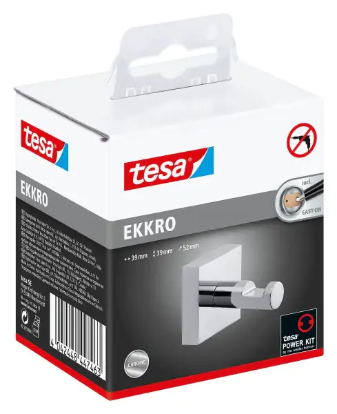 Tesa Handtuchhaken EKKRO zum Kleben Tesa Handtuchhaken EKKRO zum Kleben