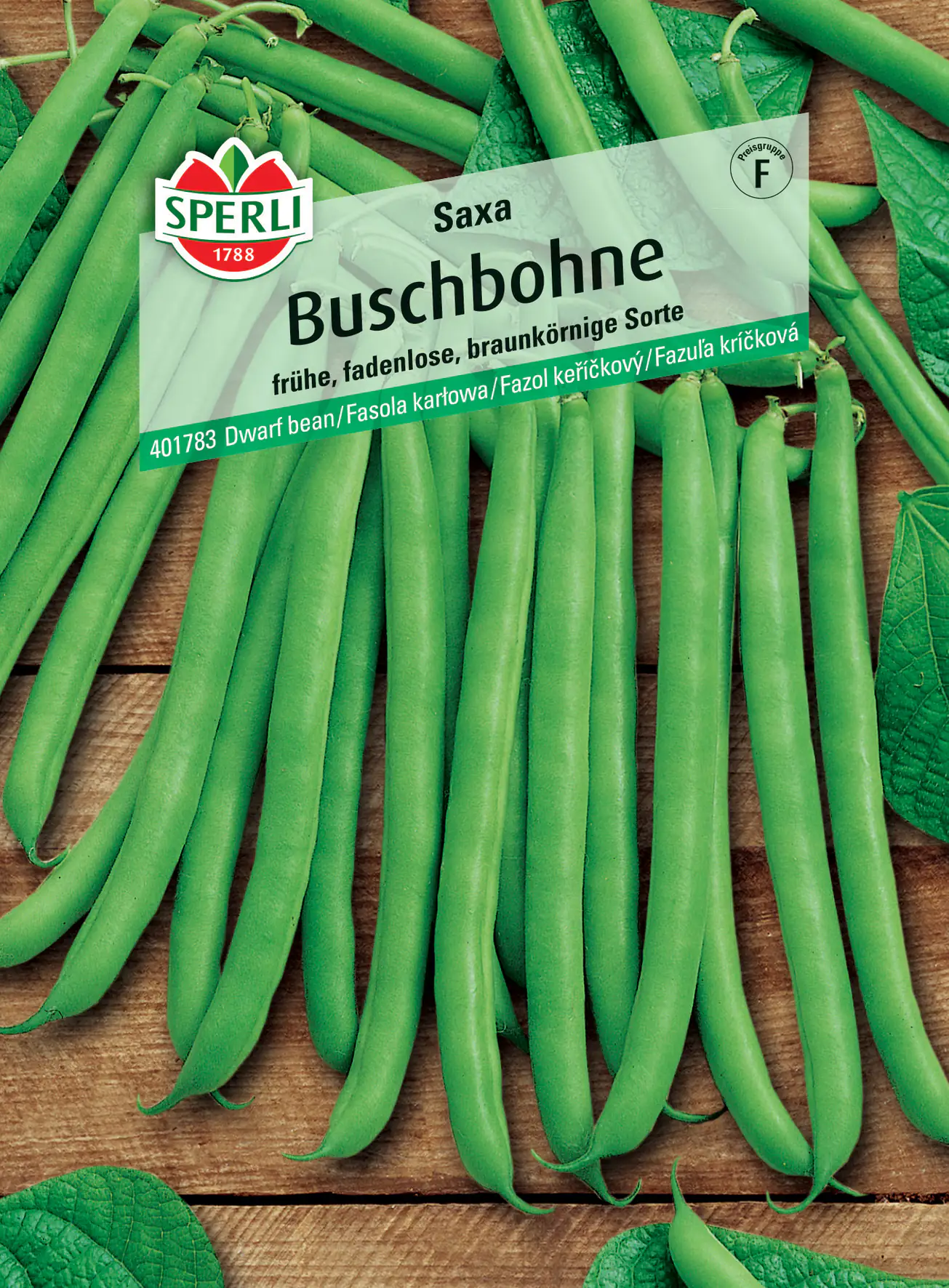 Sperli Buschbohne Saxa