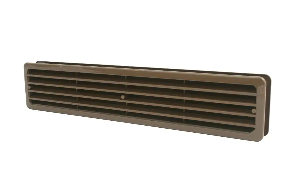 Marley Türlüftungsgitter 452 x 92 mm, braun