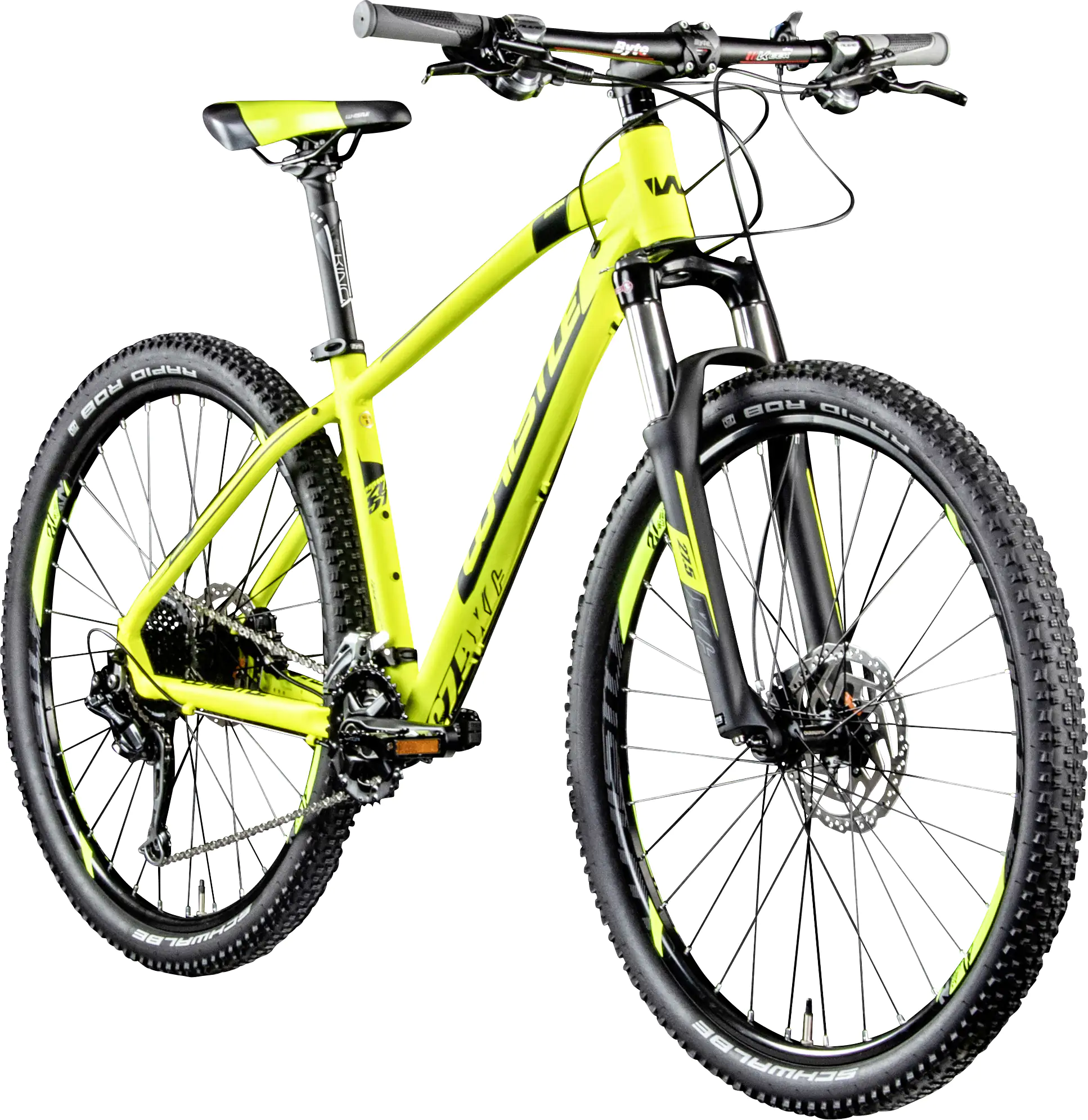 Whistle Mountainbike Miwok 2051 27,5 Zoll RH 46cm 18-Gang gelb anthrazit Whistle Mountainbike Miwok 2051 27,5 Zoll RH 46cm 18-Gang gelb anthrazit