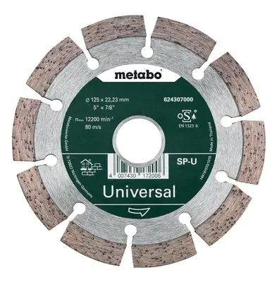 Metabo Diamant-Trennscheibe 125 x 22 x 23 mm SP-U