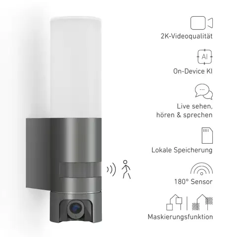 Steinel LED Außenleuchte L 625 CAM SC 14 W warmweiß Aluminium anthrazit