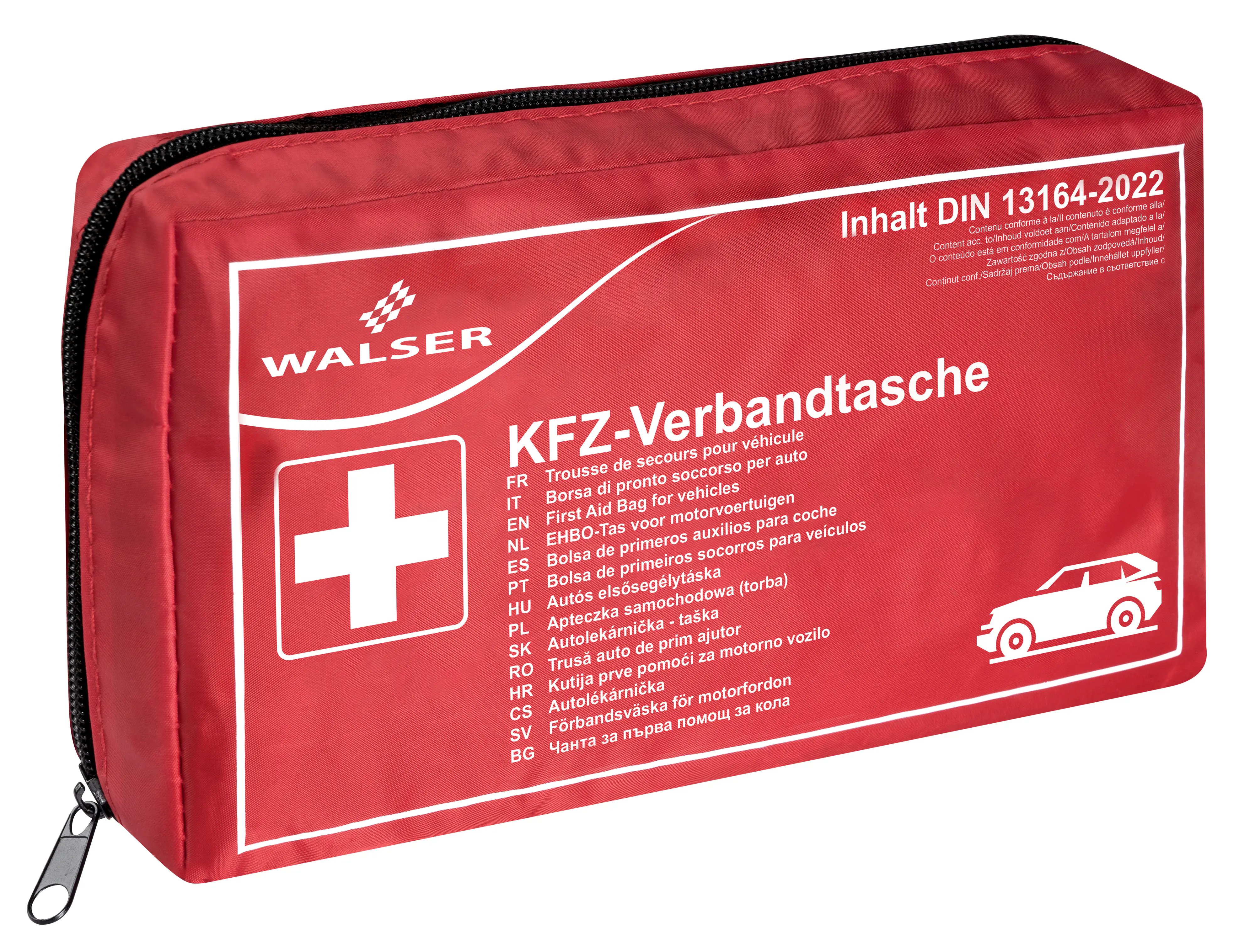 Walser KFZ Verbandstasche DIN 13164:2022 