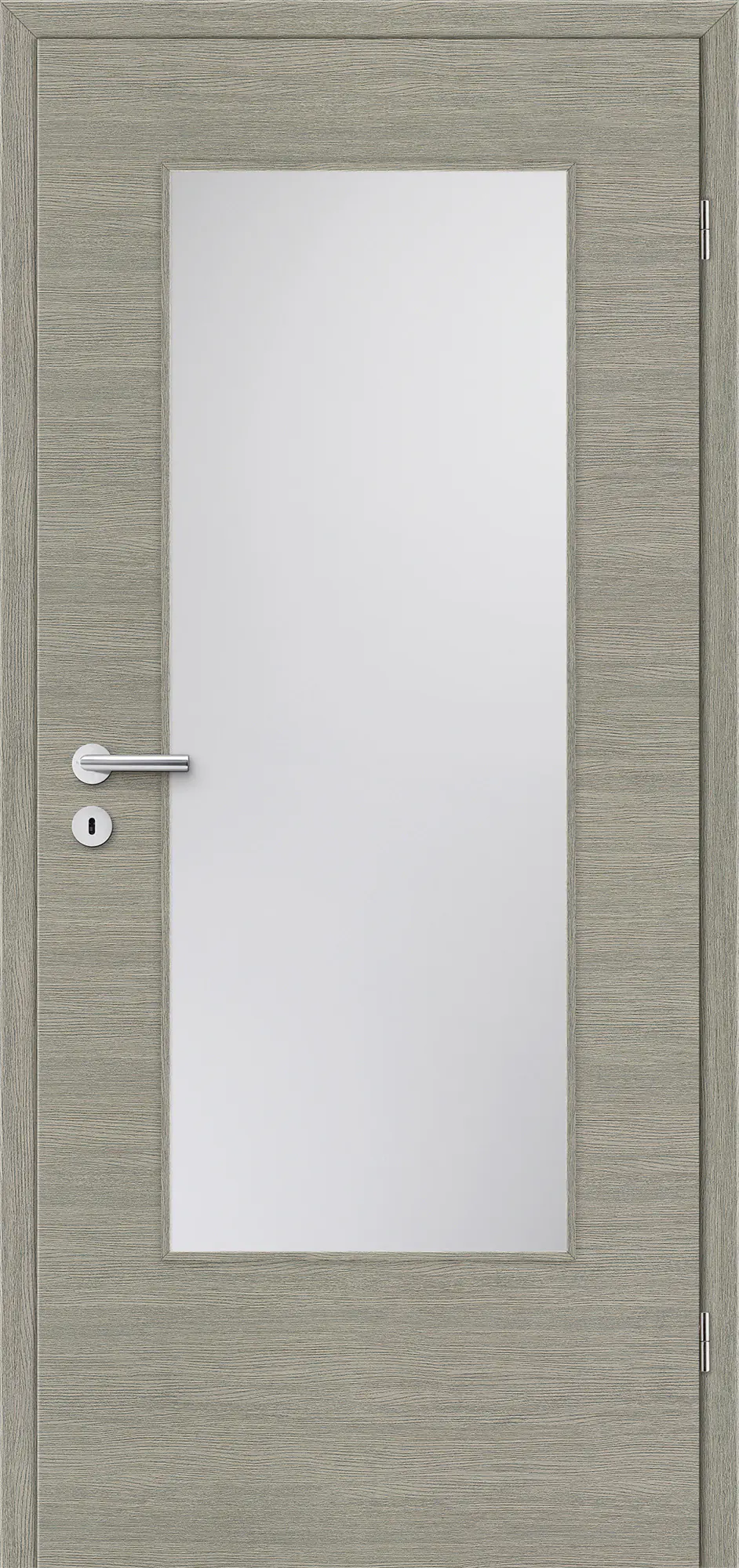 Borne Türblatt CPL Masera hellgrau quer mit Lichtausschnitt G3 Röhrenspan