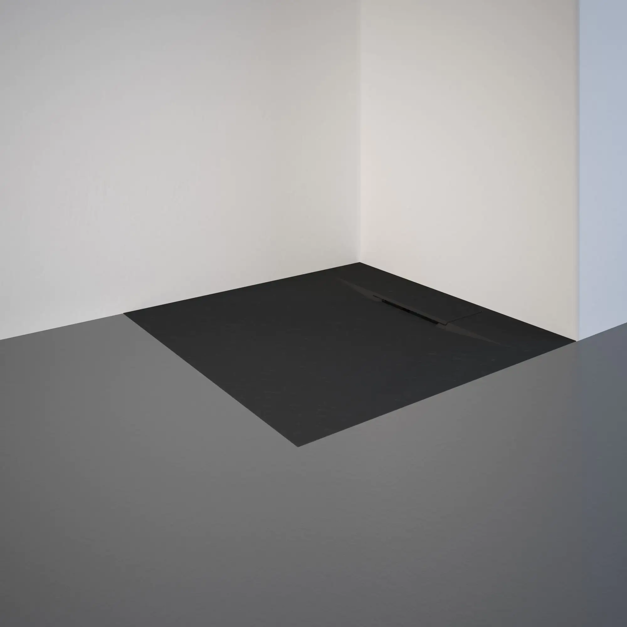 Schulte Duschwanne DWM-Tec 80 x 80 cm anthrazit