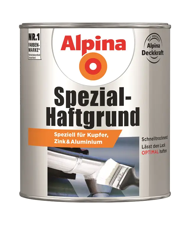 Alpina Metallschutz-Lack Spezial-Haftgrund 750 ml Alpina Metallschutz-Lack Spezial-Haftgrund 750 ml