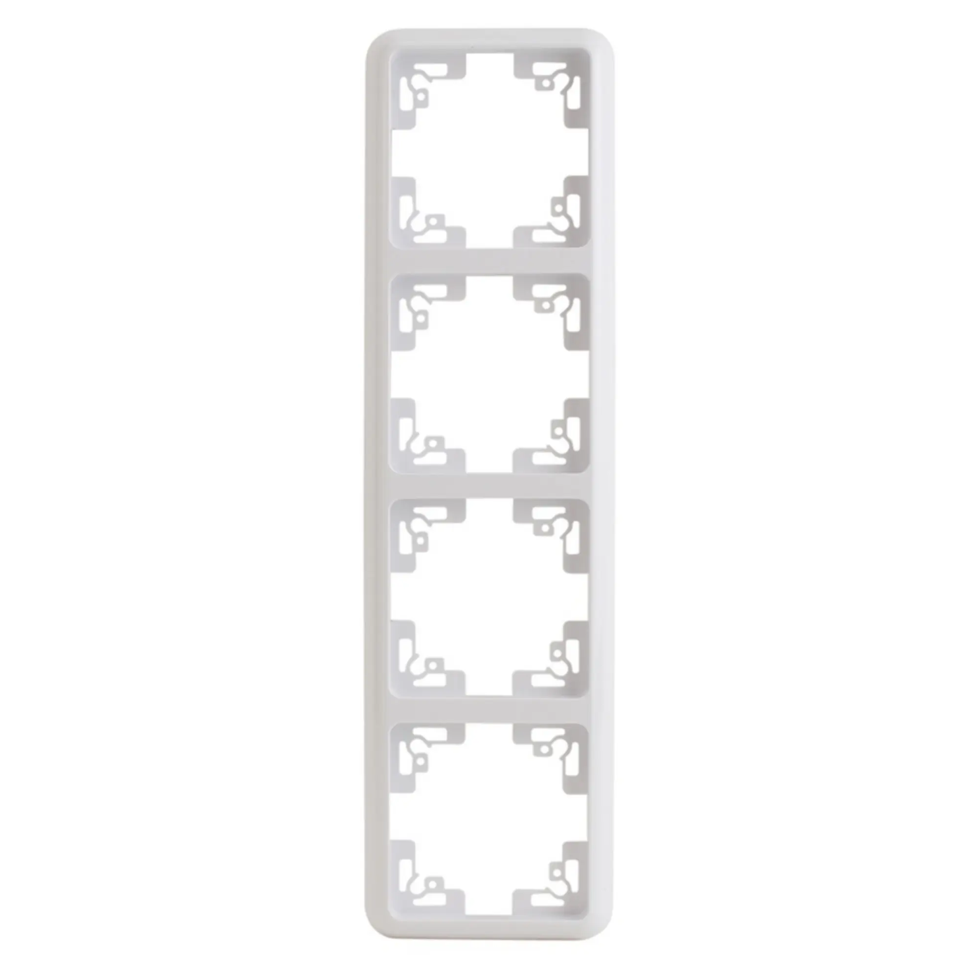 Unitec Abdeckrahmen Montreal 4-fach S502 ultraweiß Unitec Abdeckrahmen Montreal 4-fach S502 ultraweiß