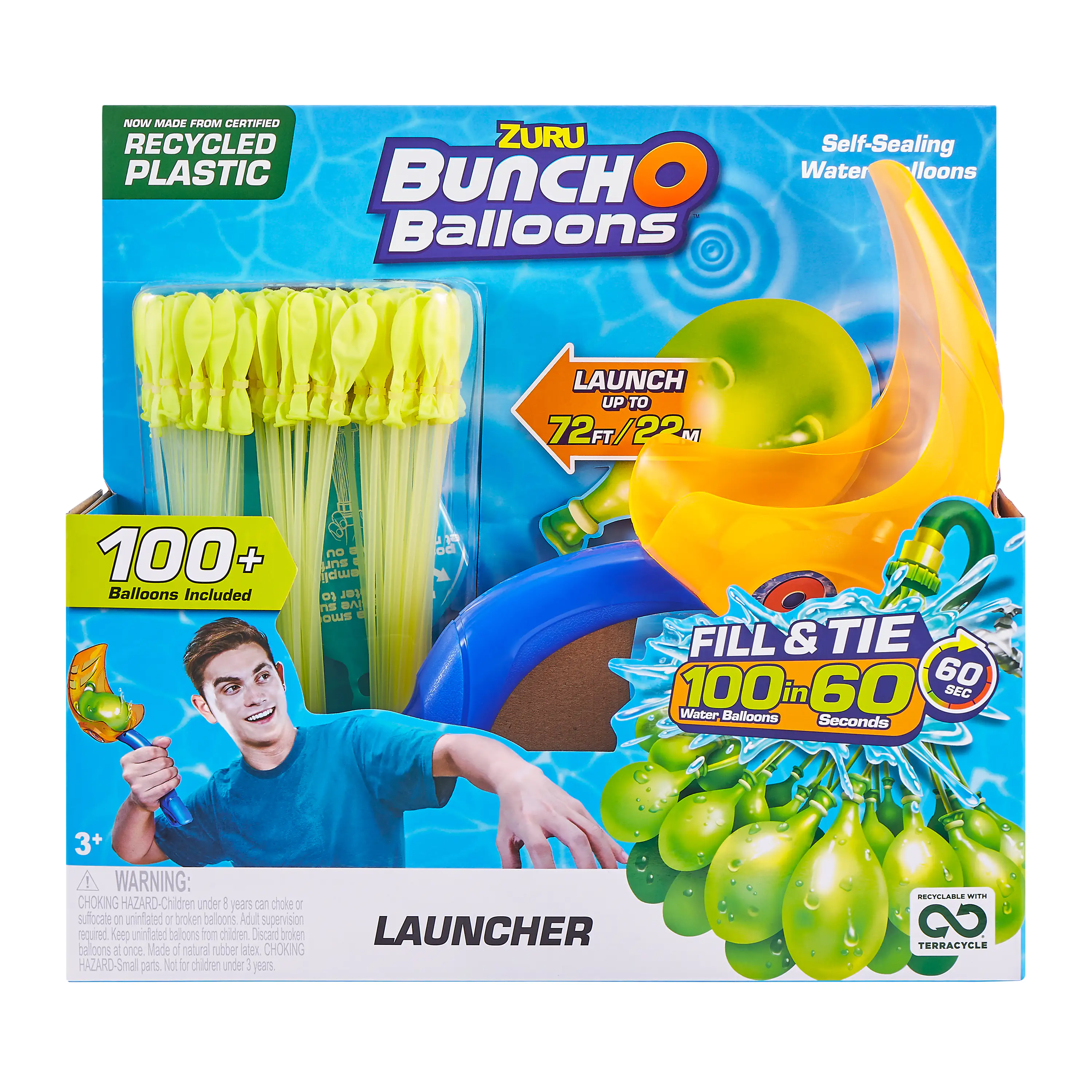4894680012165 Zuru Bunch O Balloons Wasserbomben & Schleuder 100 Wasserballons