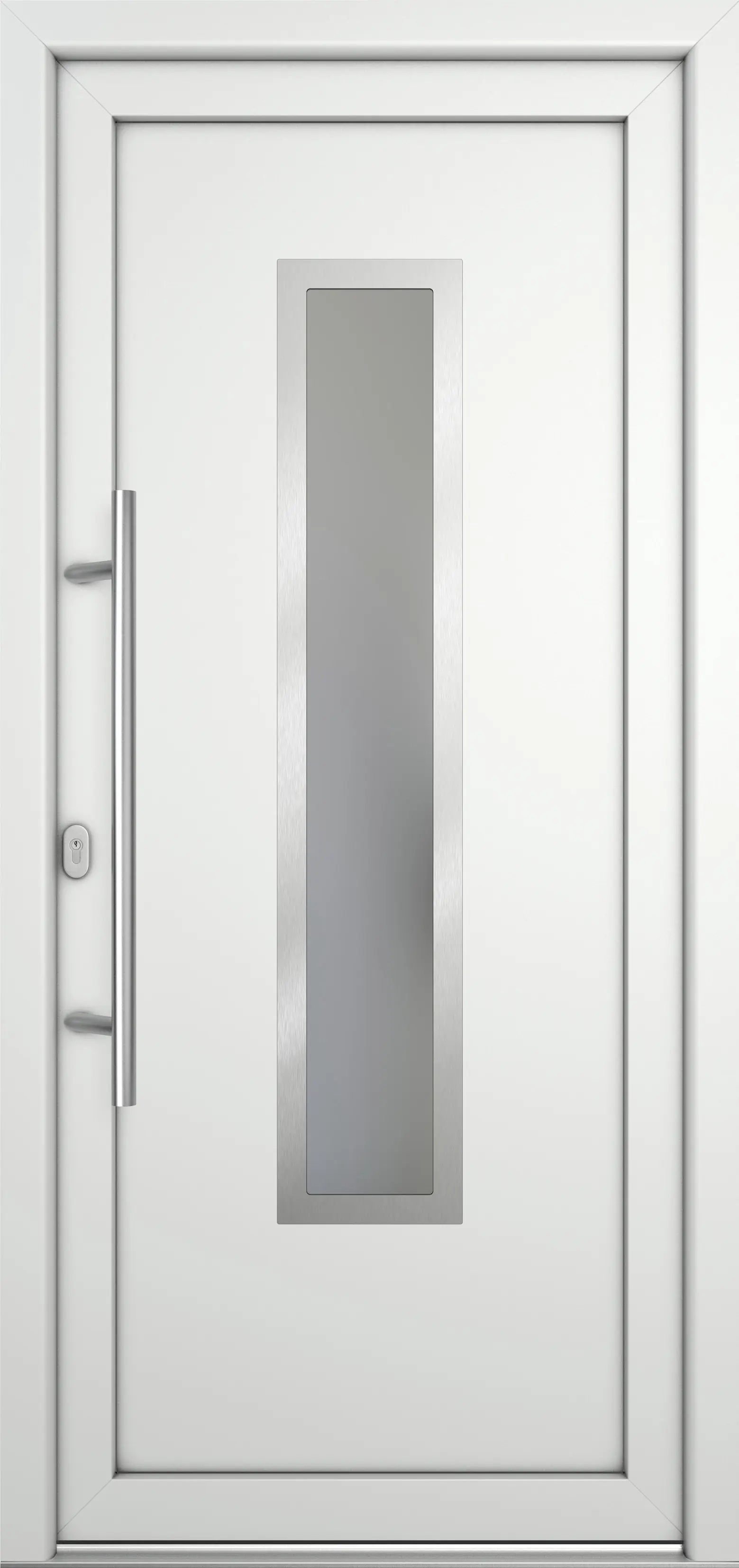 Meeth Haustür Signum Pro PVC Modell 32 88 x 208 cm DIN Links weiß