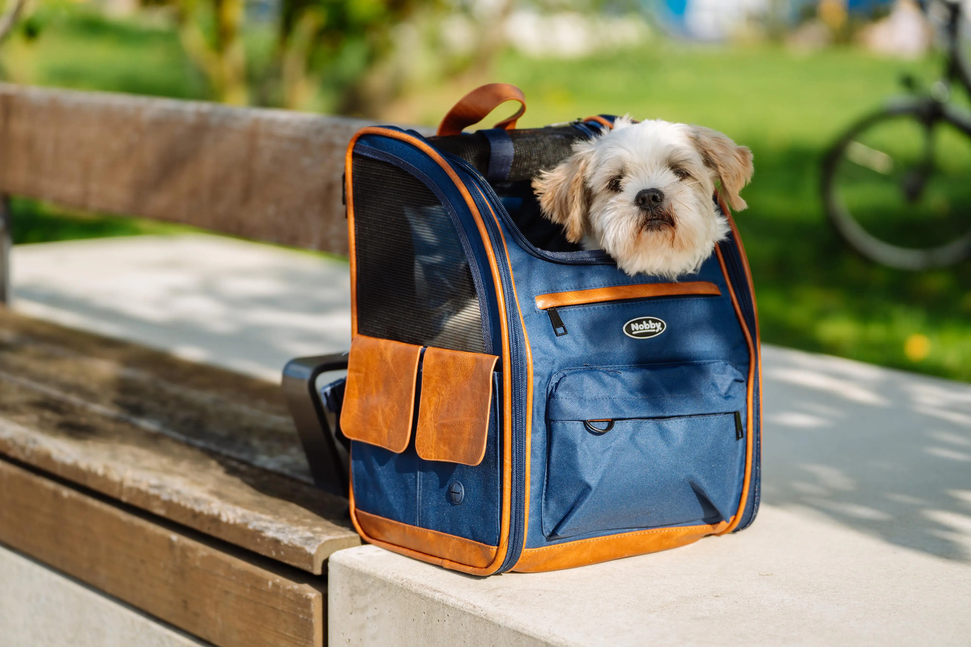 Nobby Tragerucksack Tomek blau