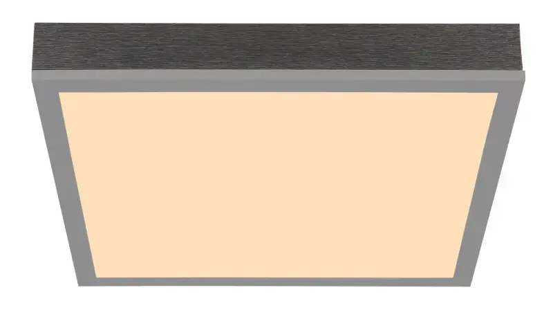 Globo Deckenleuchte Doro 30 x 30 cm L x B silber warmweiß