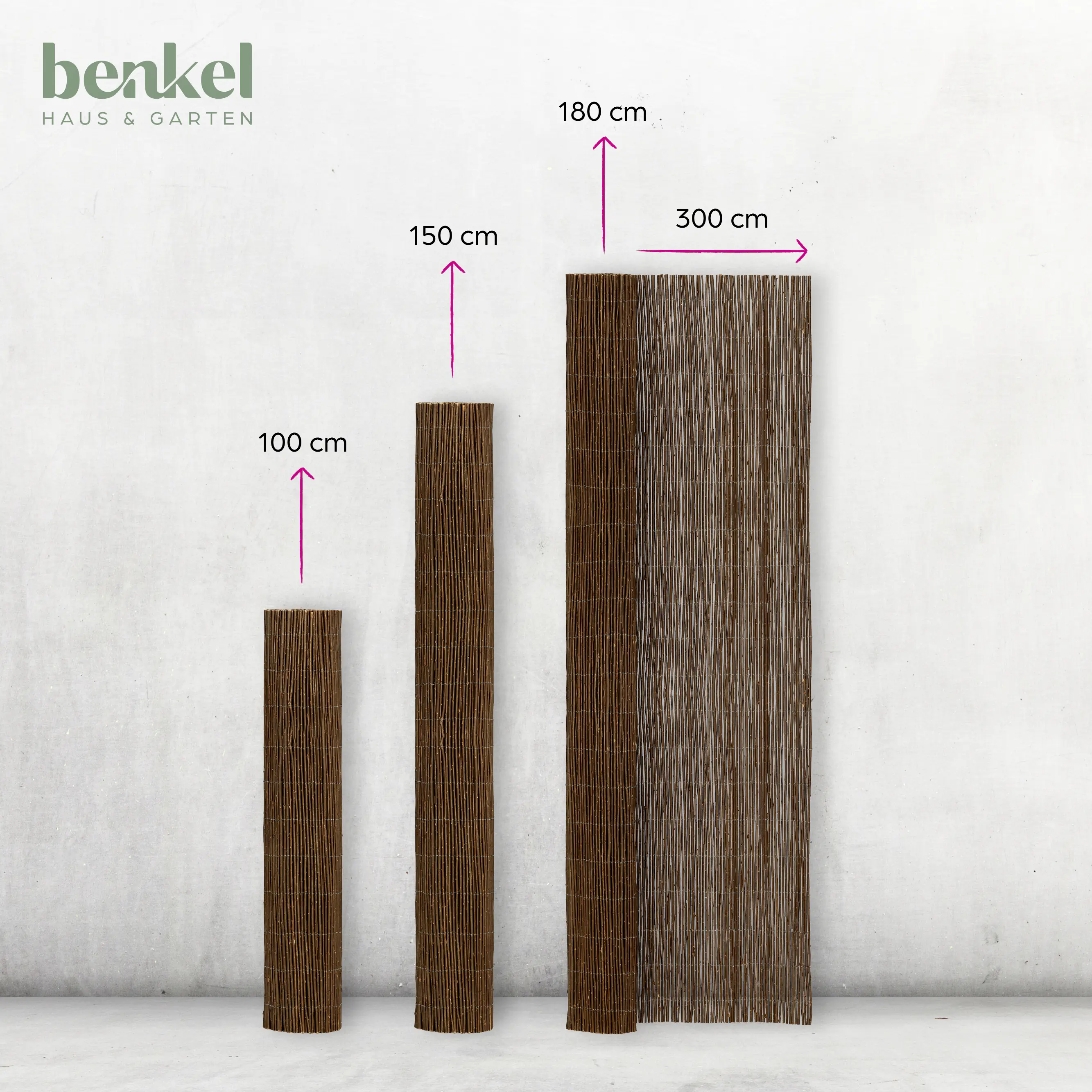 Weidenmatte 1,8 x 3 m