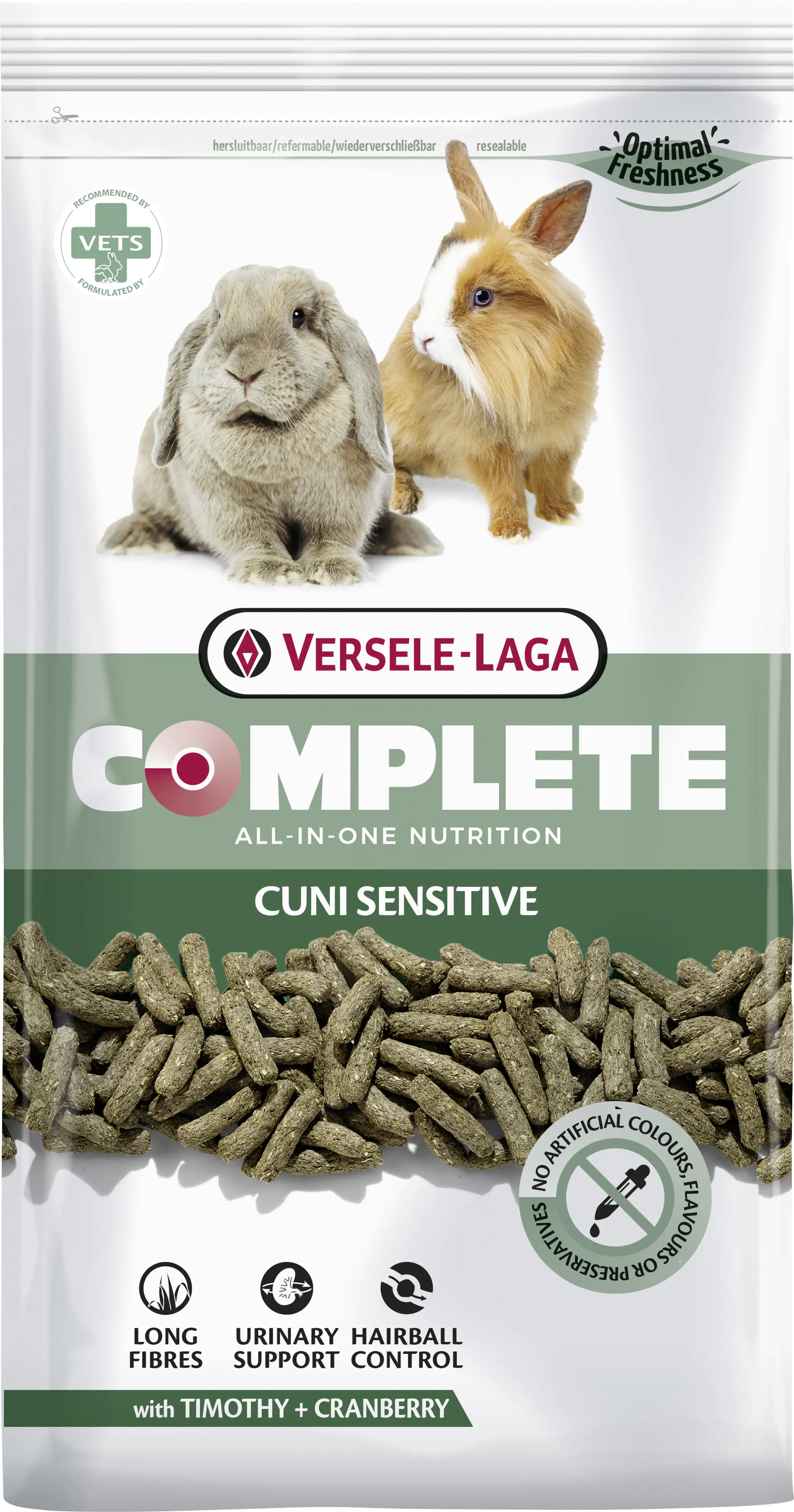 Versele-Laga Nager Complete Cuni Sensitive 1,75kg Getreidemischung Nager