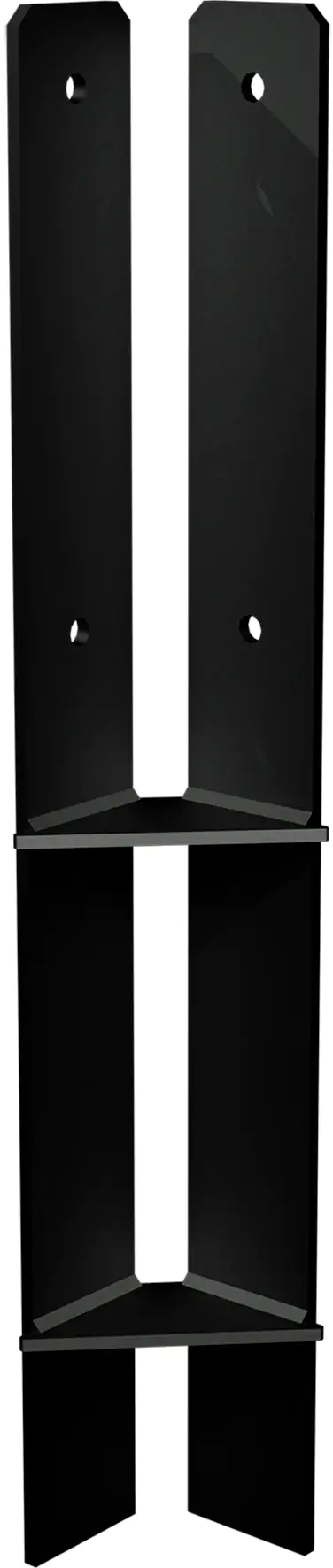 Plus Eck Pfostenfuss zum Einbetonieren 9x9x60 cm